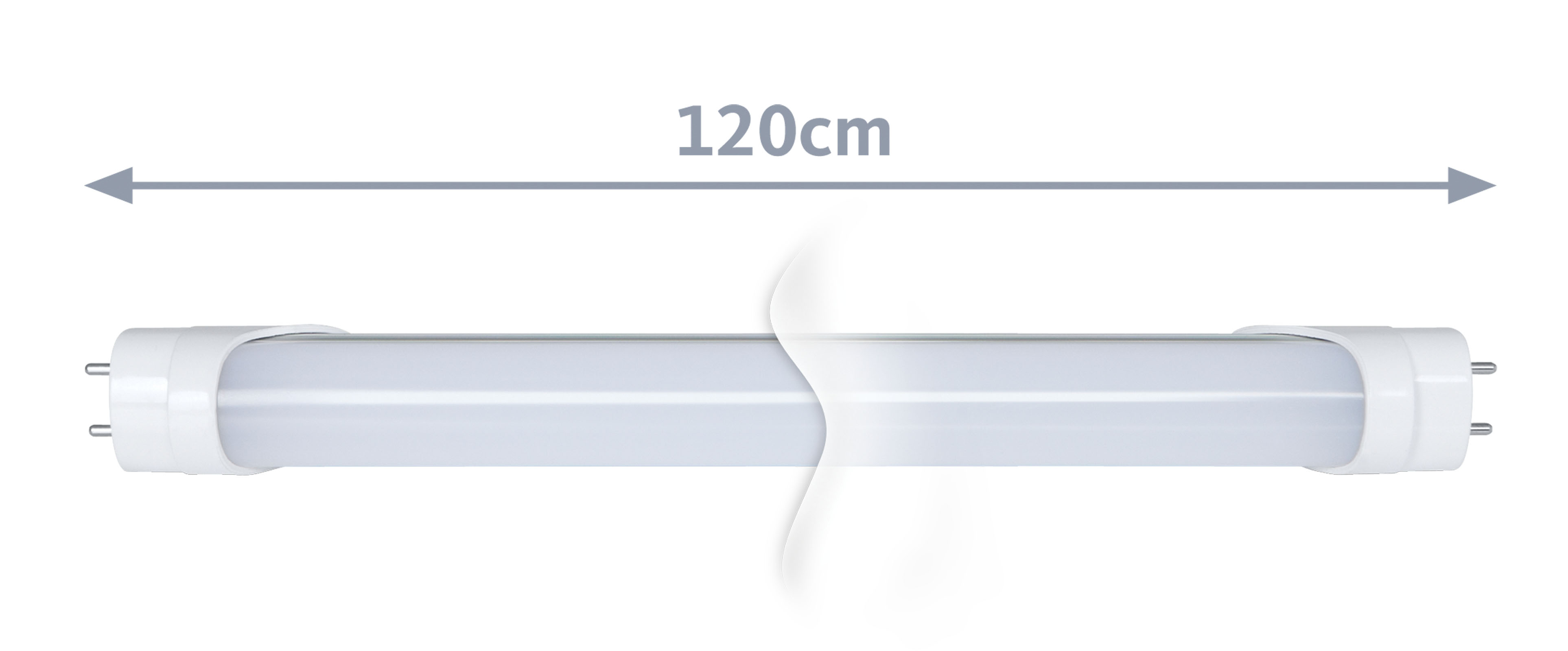 TECHNILUX Tube 120 cm, 19 W, EVG, milky, dimmbar Hauptbild