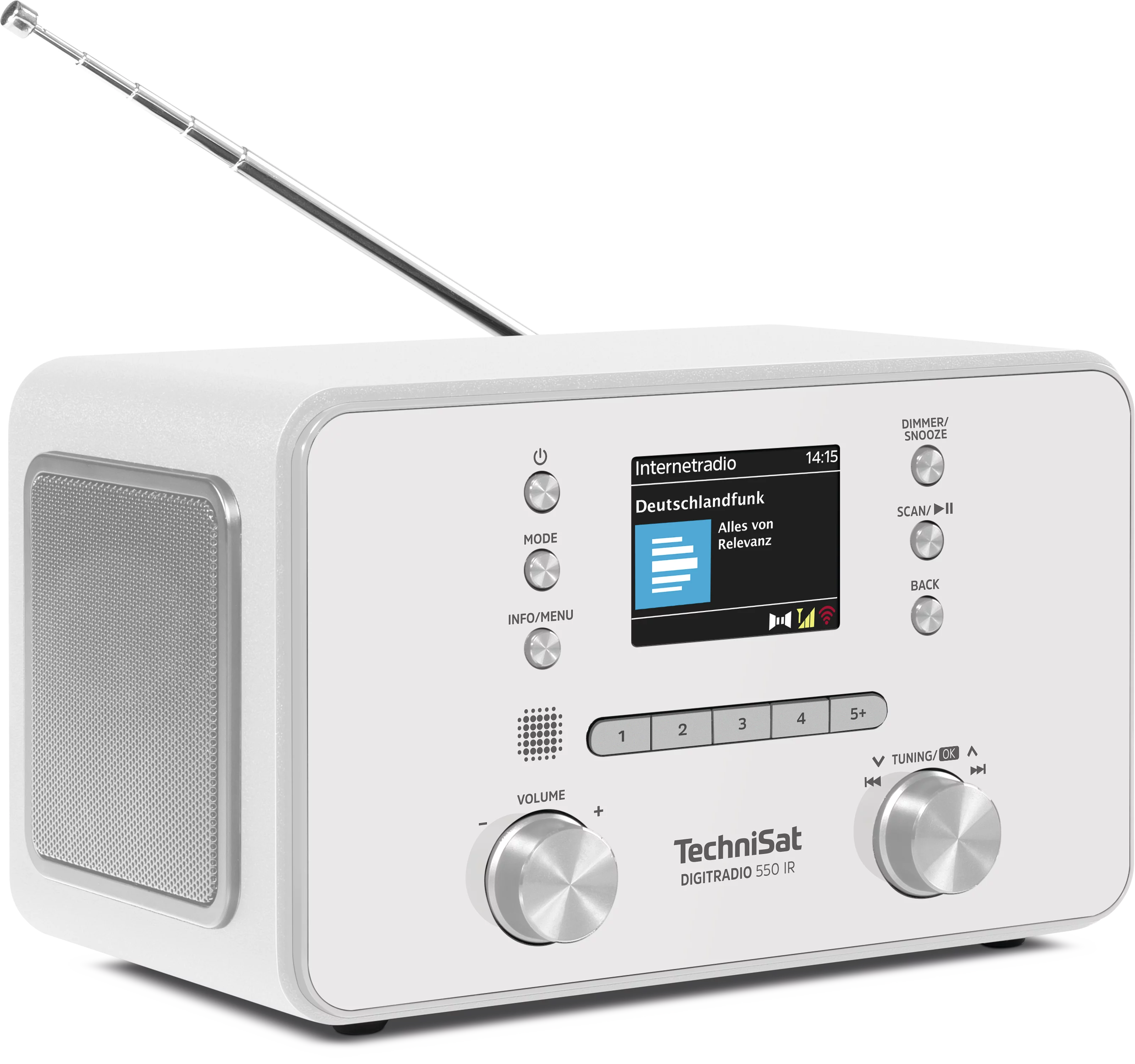 DIGITRADIO 550 IR Schräg, Rechts