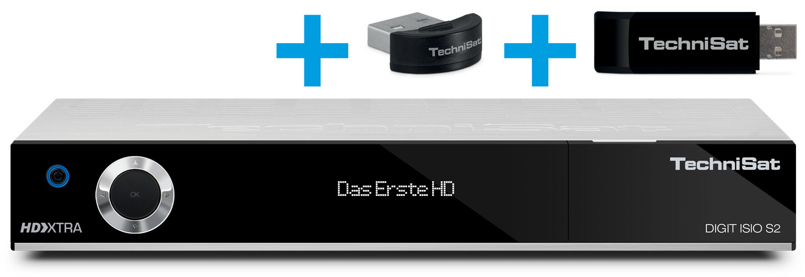 DIGIT ISIO S2 inkl. Bluetooth- u. WLAN-Adapter Frontal, Front