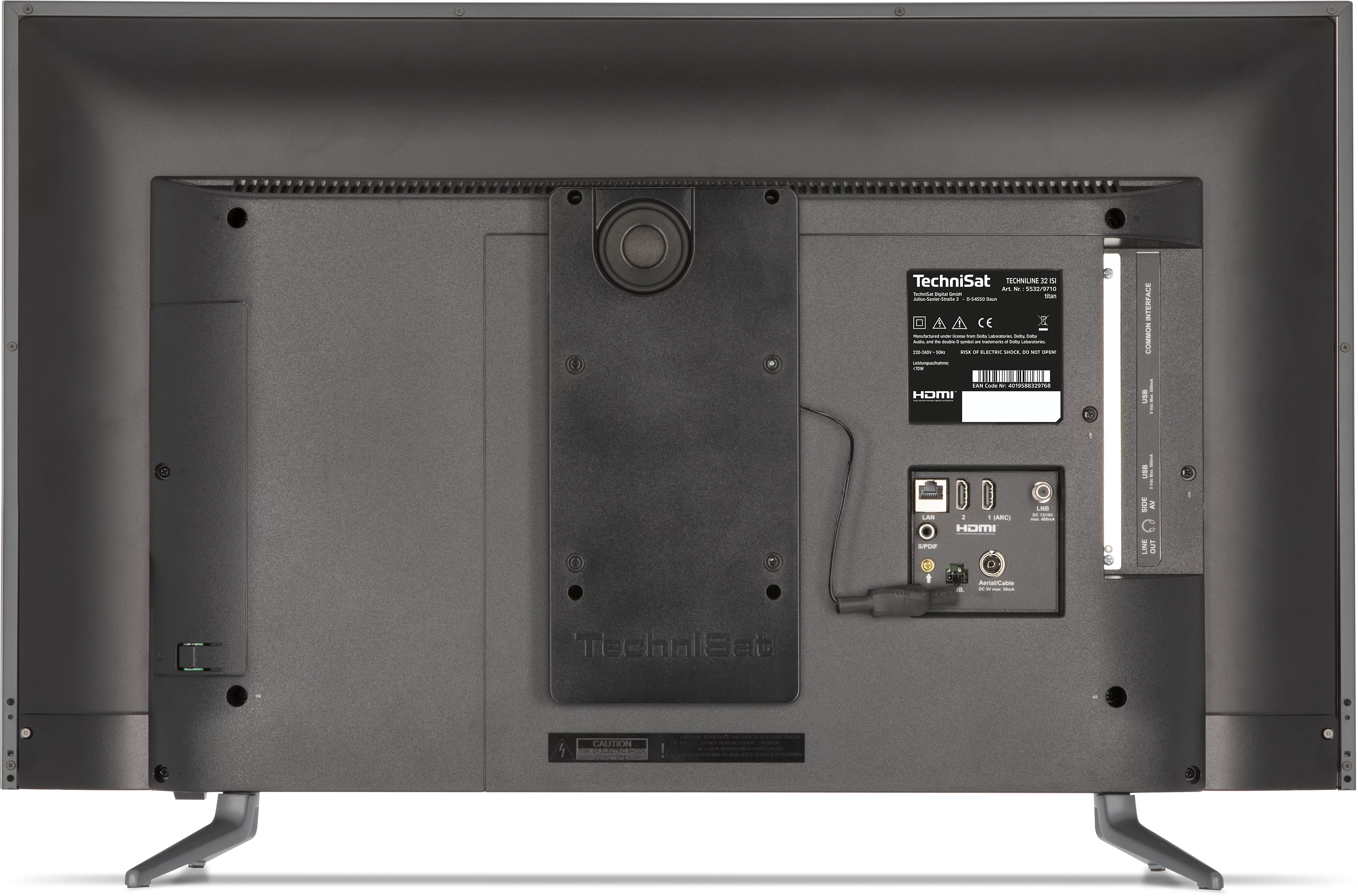 TECHNILINE 32 ISI 2 (refurbished) Frontal, Rück