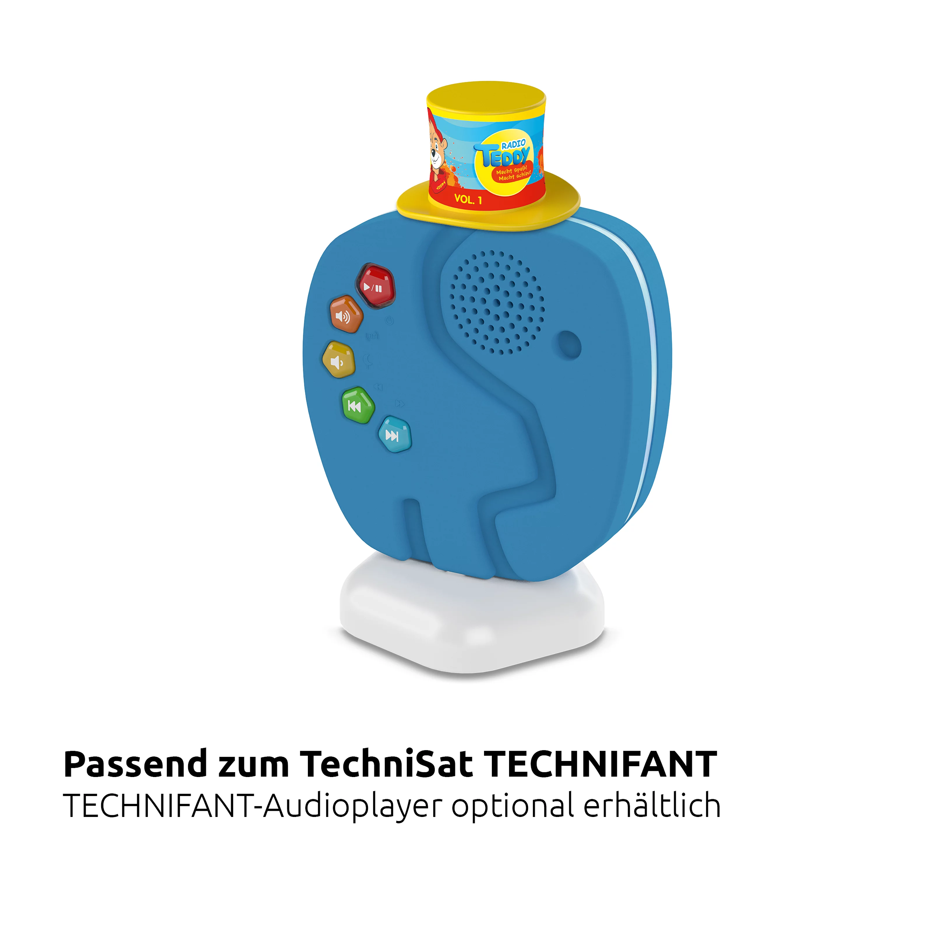 TECHNIFANT Hütchen Radio TEDDY