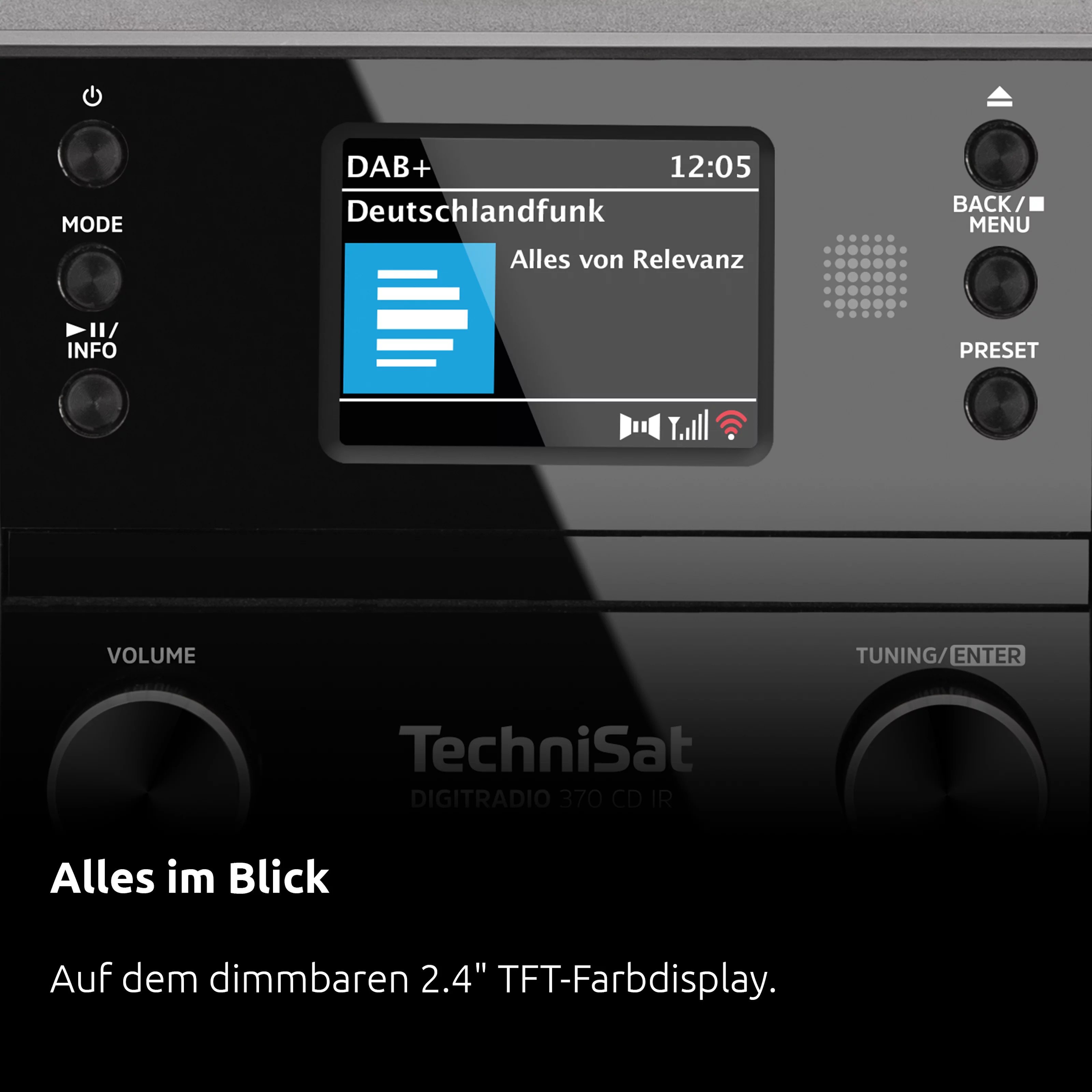 DIGITRADIO 370 CD IR (refurbished)