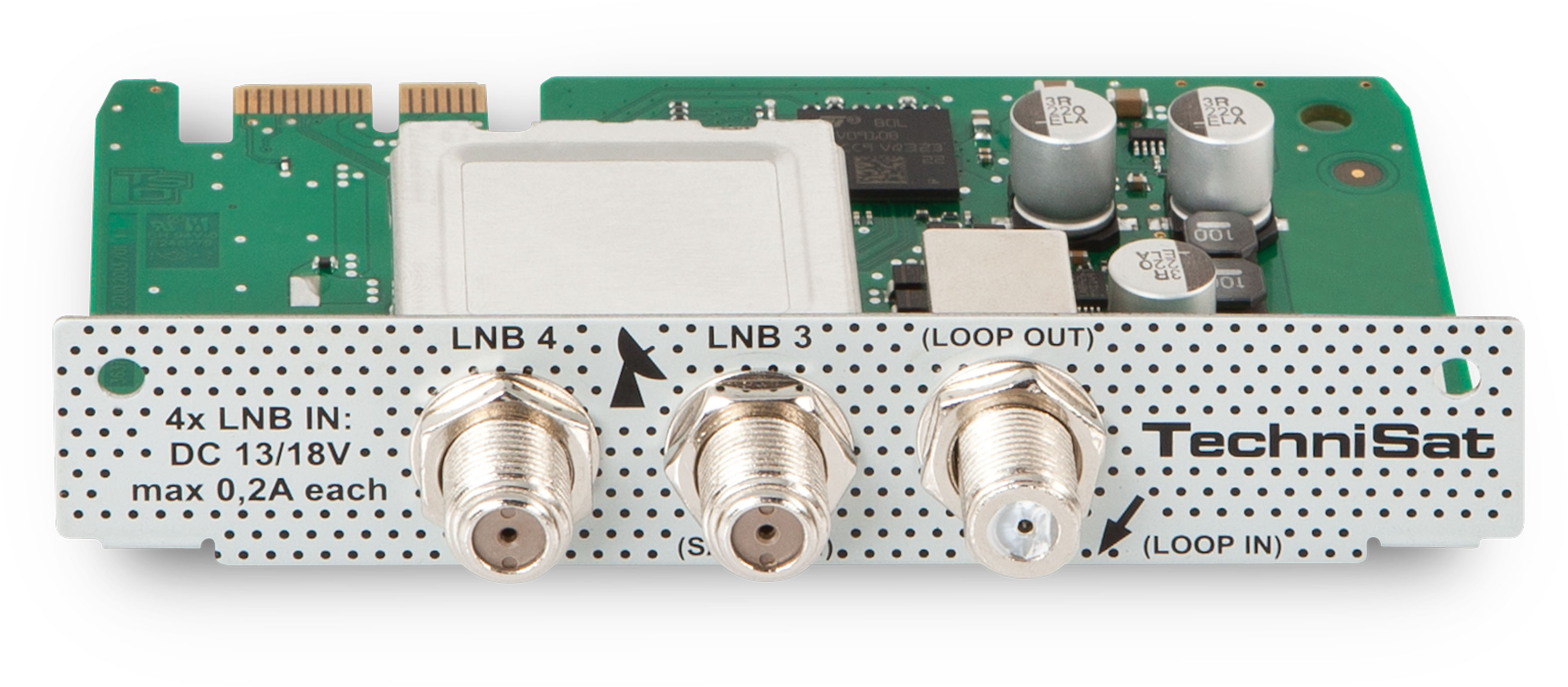 DoppelTuner-Modul S Frontal, Front