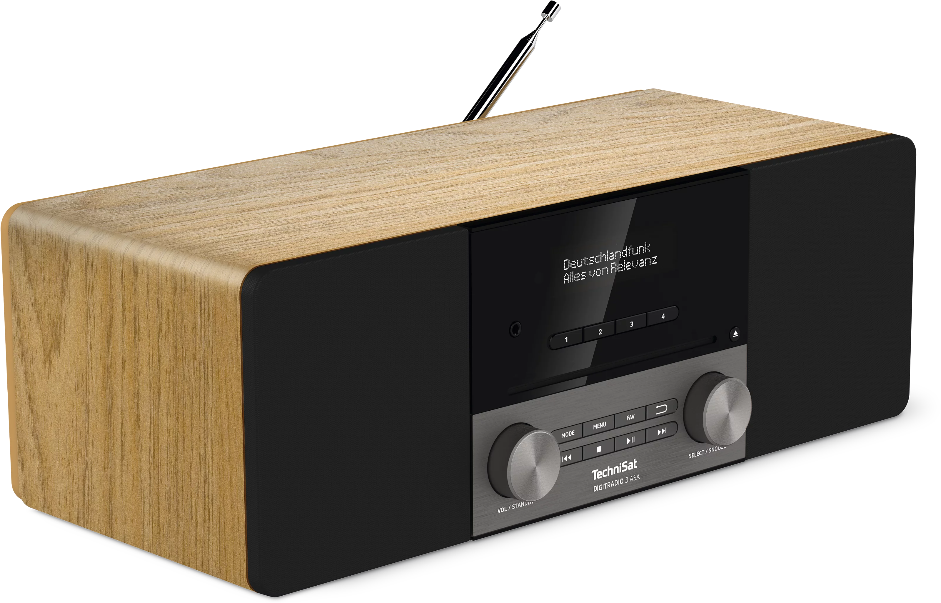 DIGITRADIO 3 ASA Schräg, Rechts