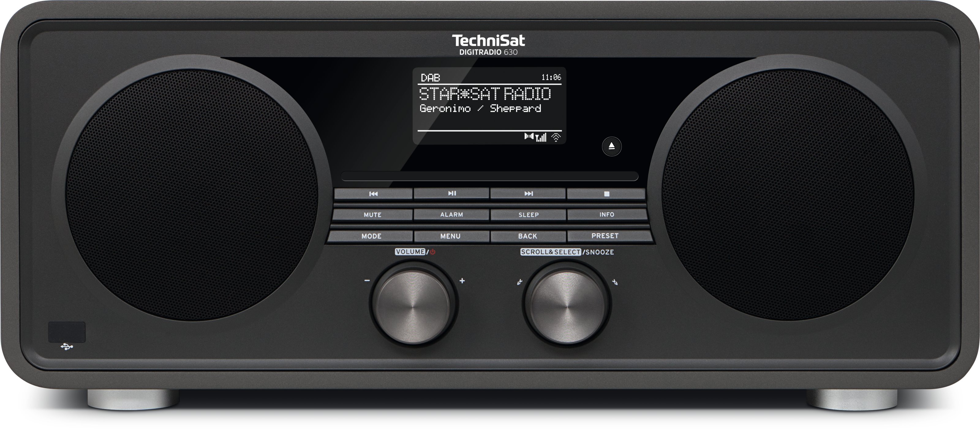 DIGITRADIO 630 Frontal, Front