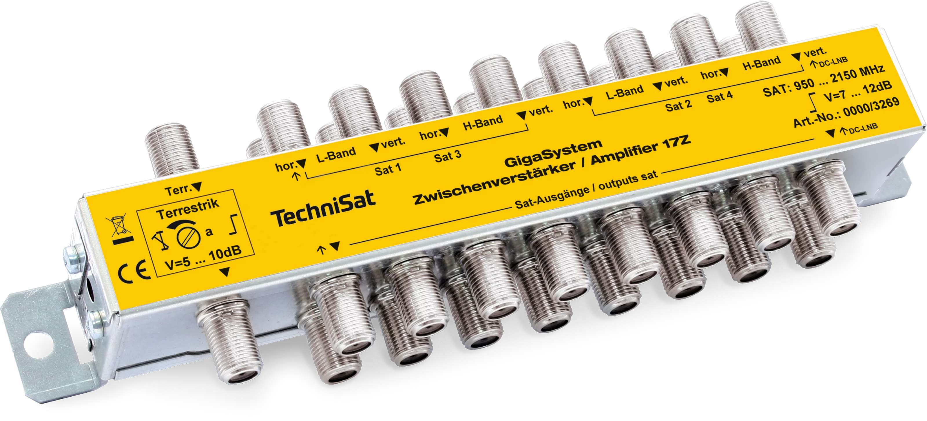 Zwischenverstärker 17Z Schräg, Rechts