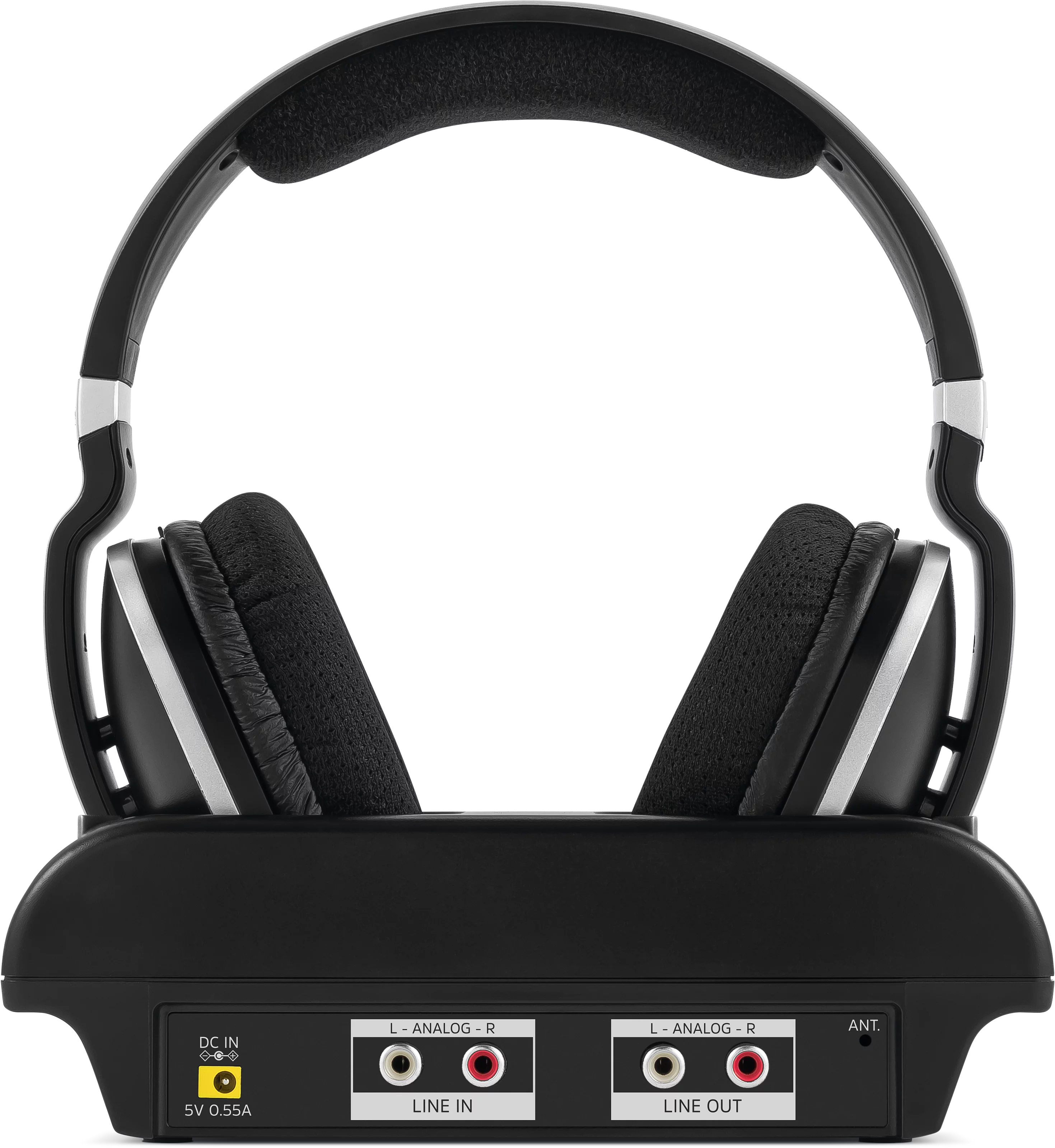 STEREOMAN 2 DAB+, black Frontal, Rück