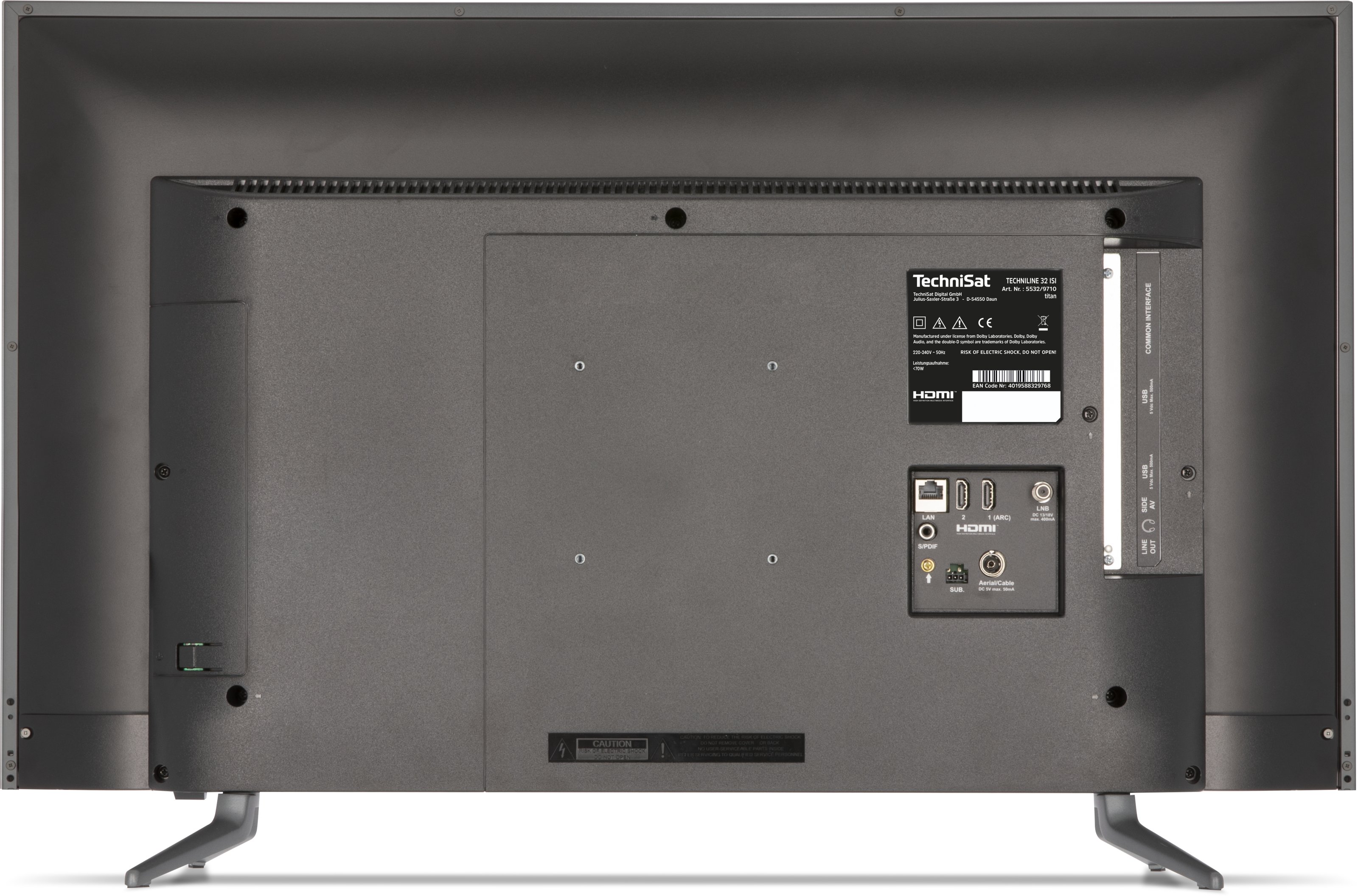 TECHNILINE 32 ISI 2 Frontal, Rück