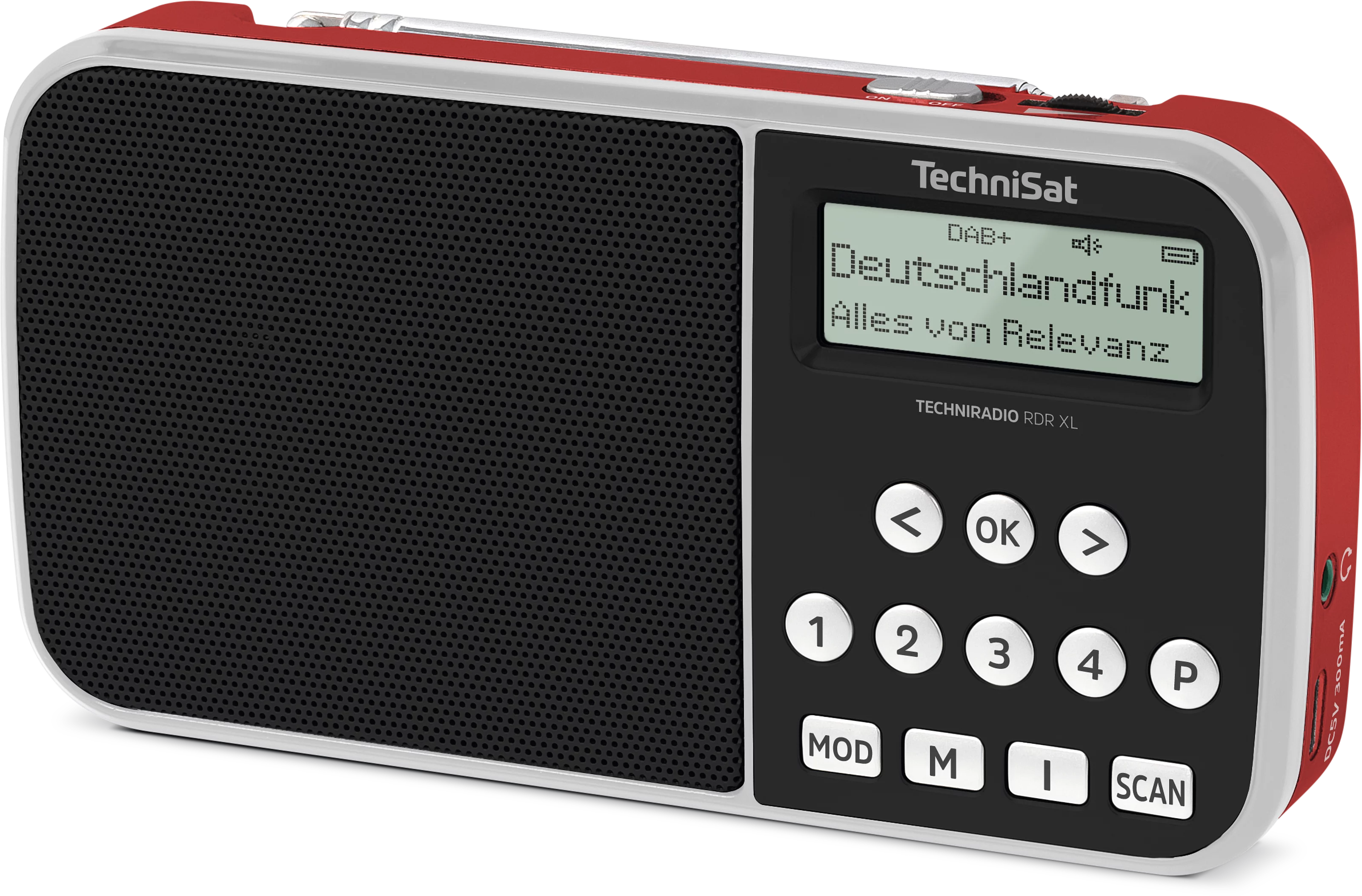 TECHNIRADIO RDR XL Schräg, Links