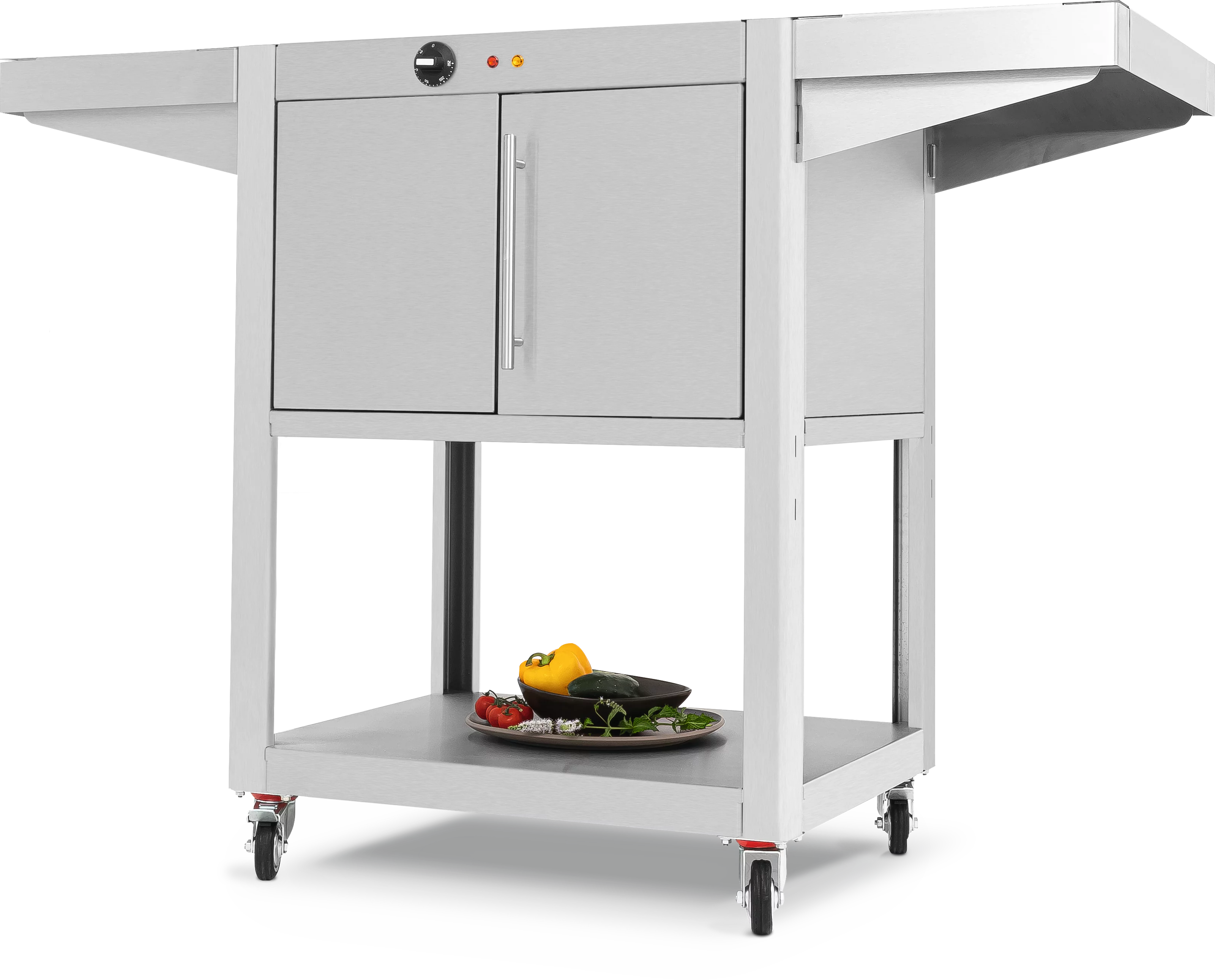 Teppinox GW2000 Basic grill trolley Schräg, Unten