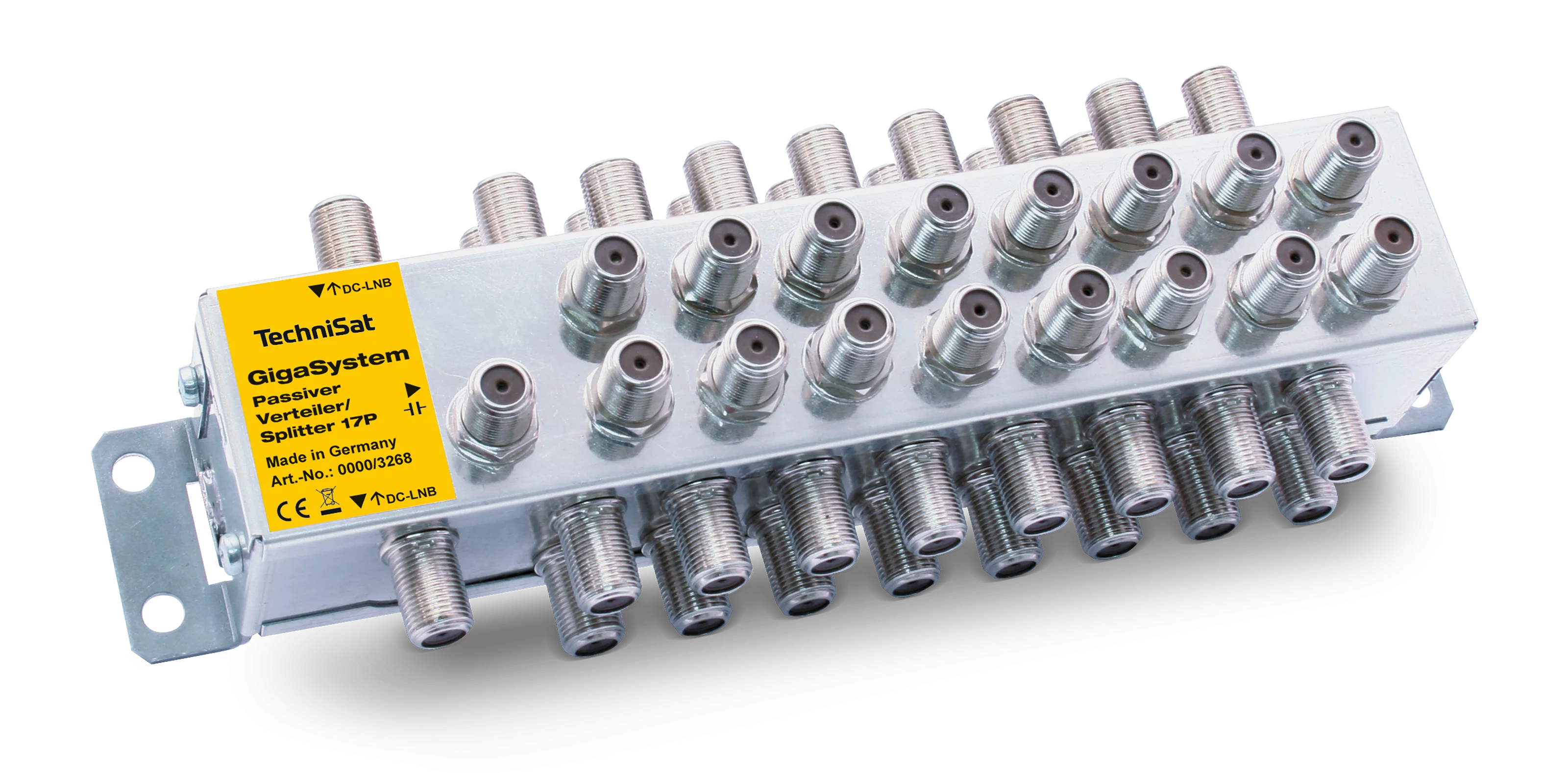 Passiver Verteiler 17P Schräg, Rechts
