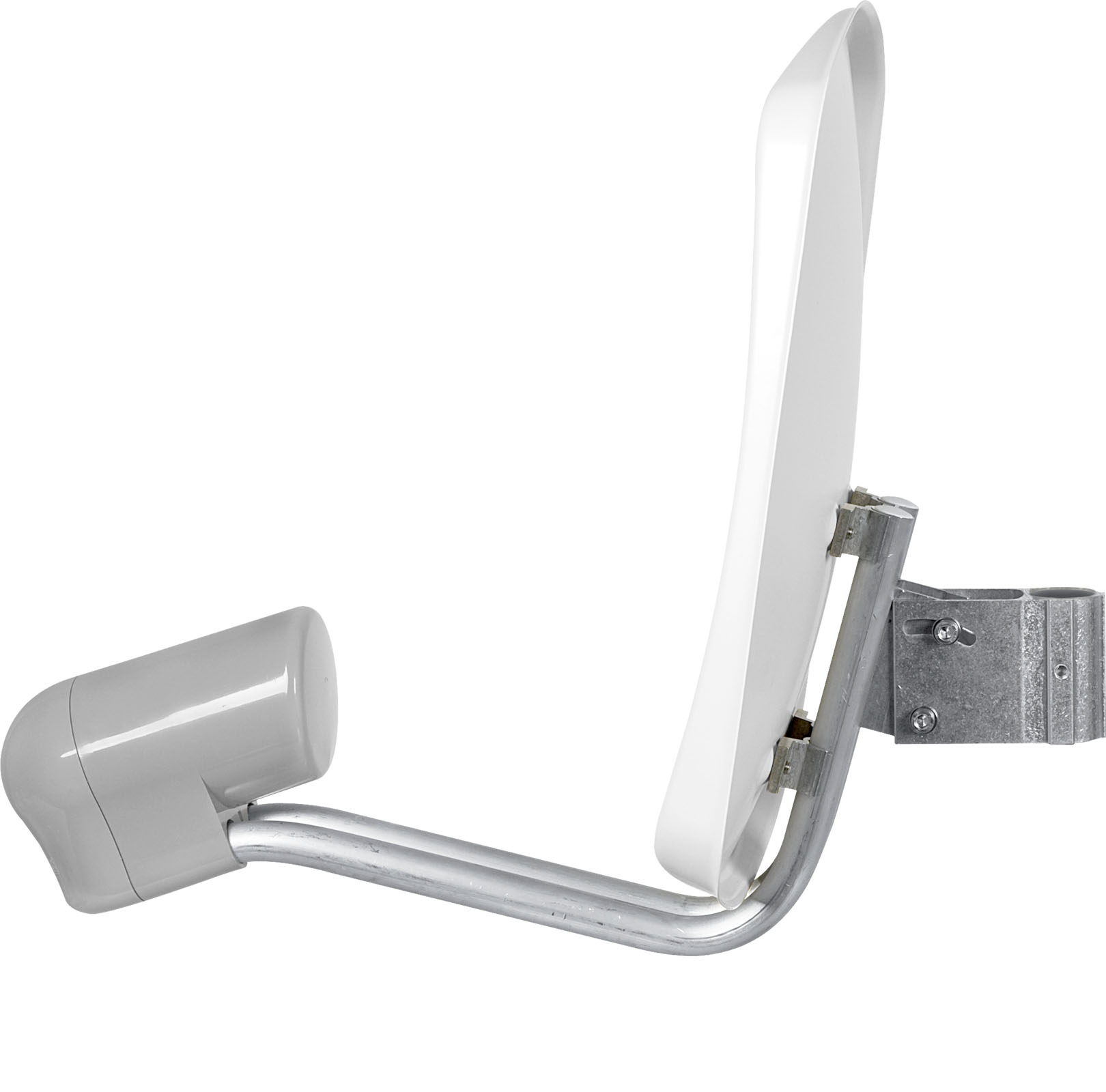 SATMAN 33, UNYSAT V/H-LNB Frontal, Rechts