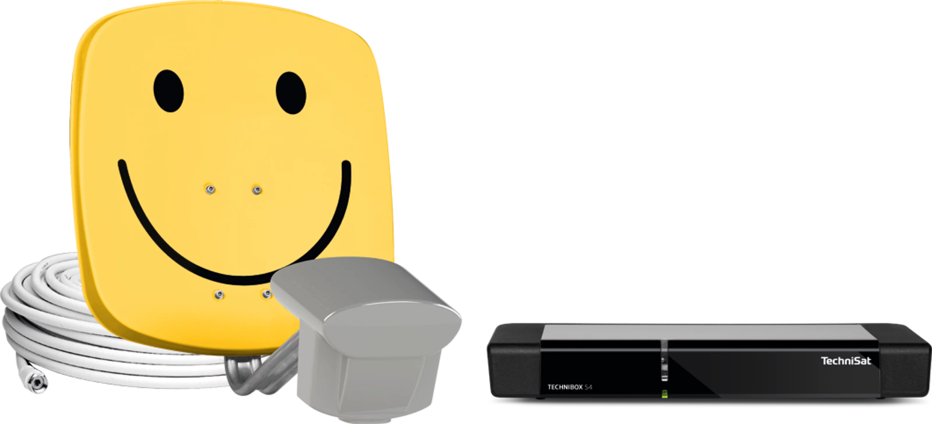 MULTYTENNE DUOSAT, Komplettpaket Frontal, Front