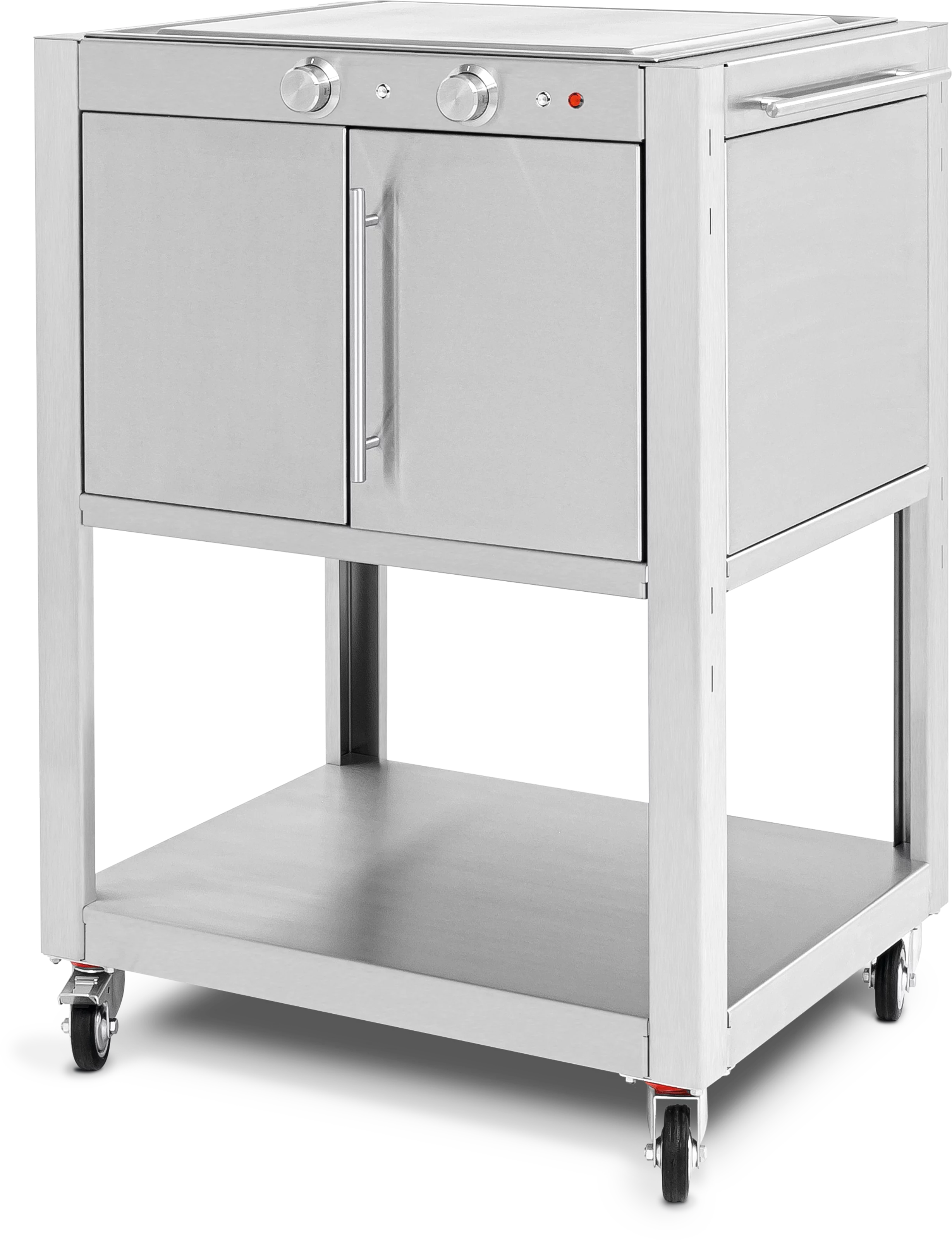 Teppinox GW3000 Premium grill trolley Schräg, Rechts
