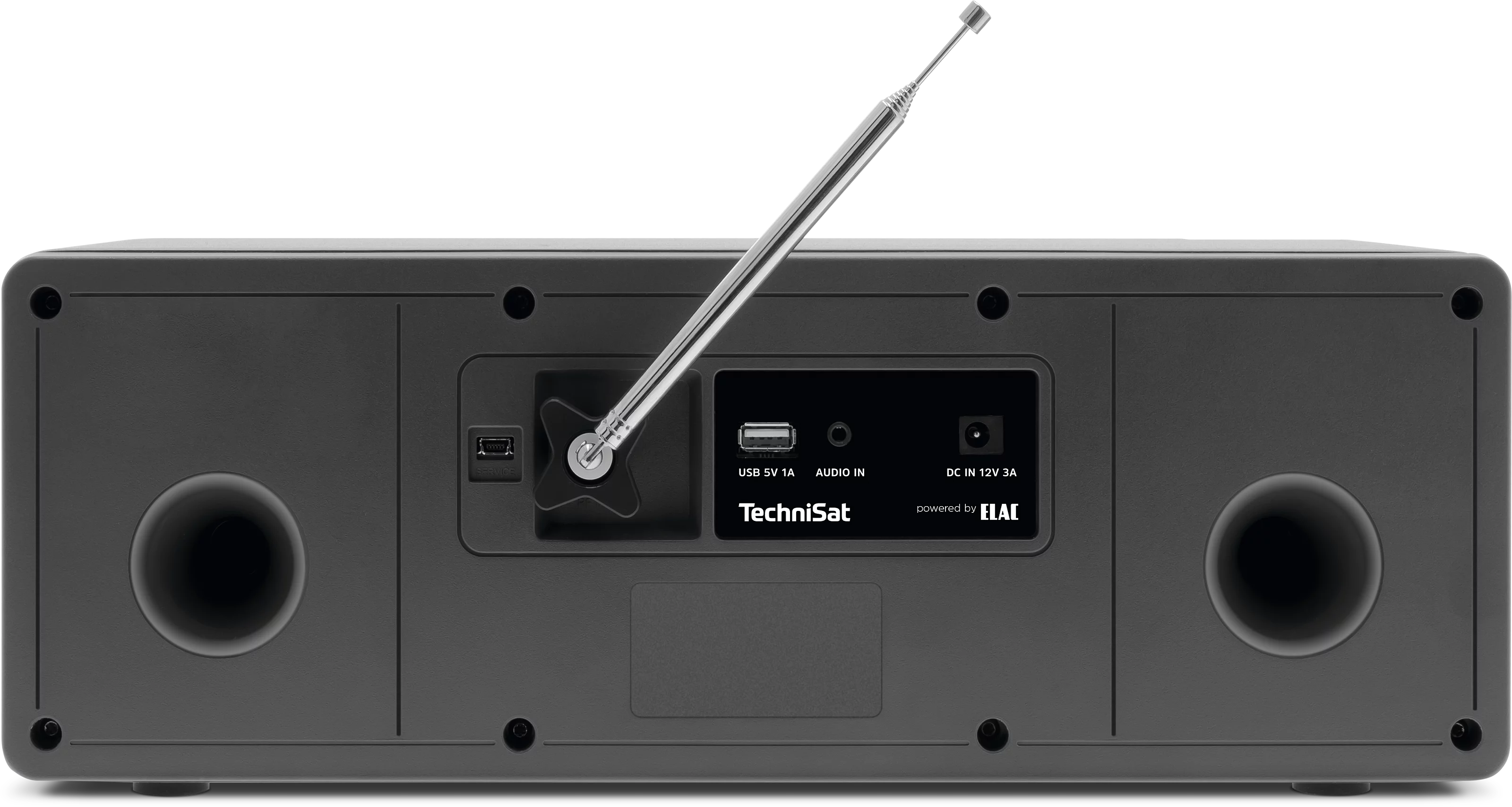DIGITRADIO 3  VOICE (refurbished) Frontal, Rück