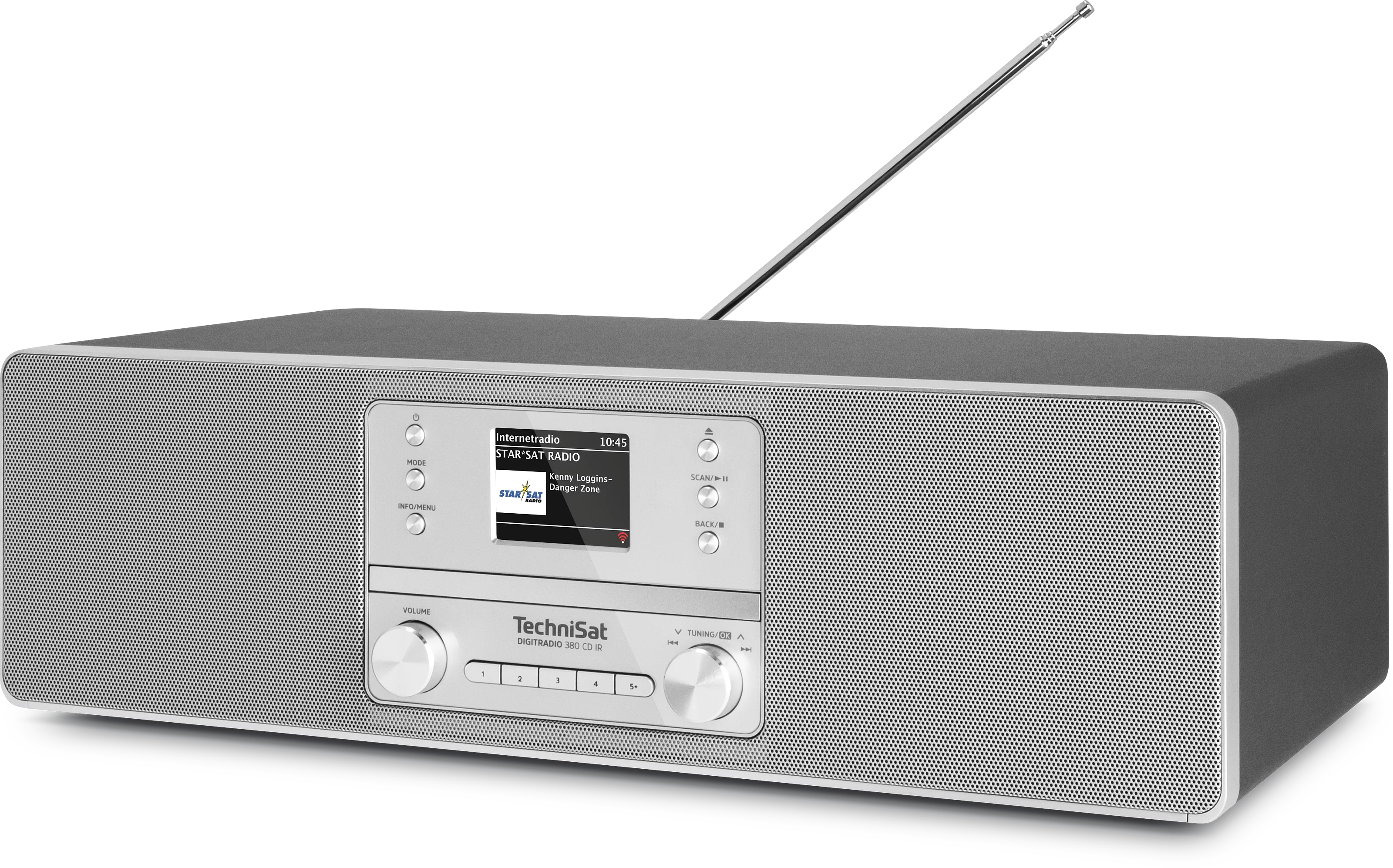 DIGITRADIO 380 CD IR Schräg, Links