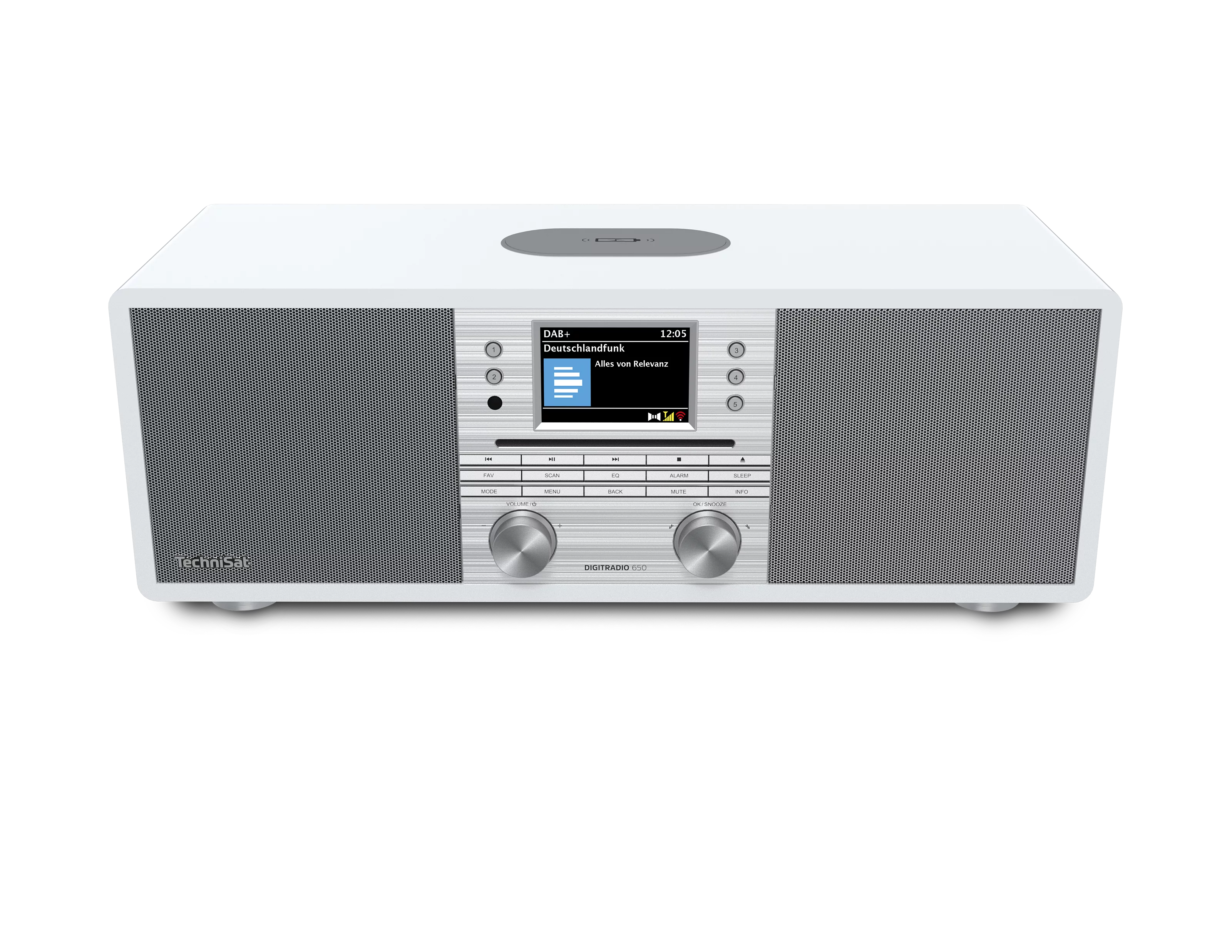 DIGITRADIO 650 Frontal, Oben