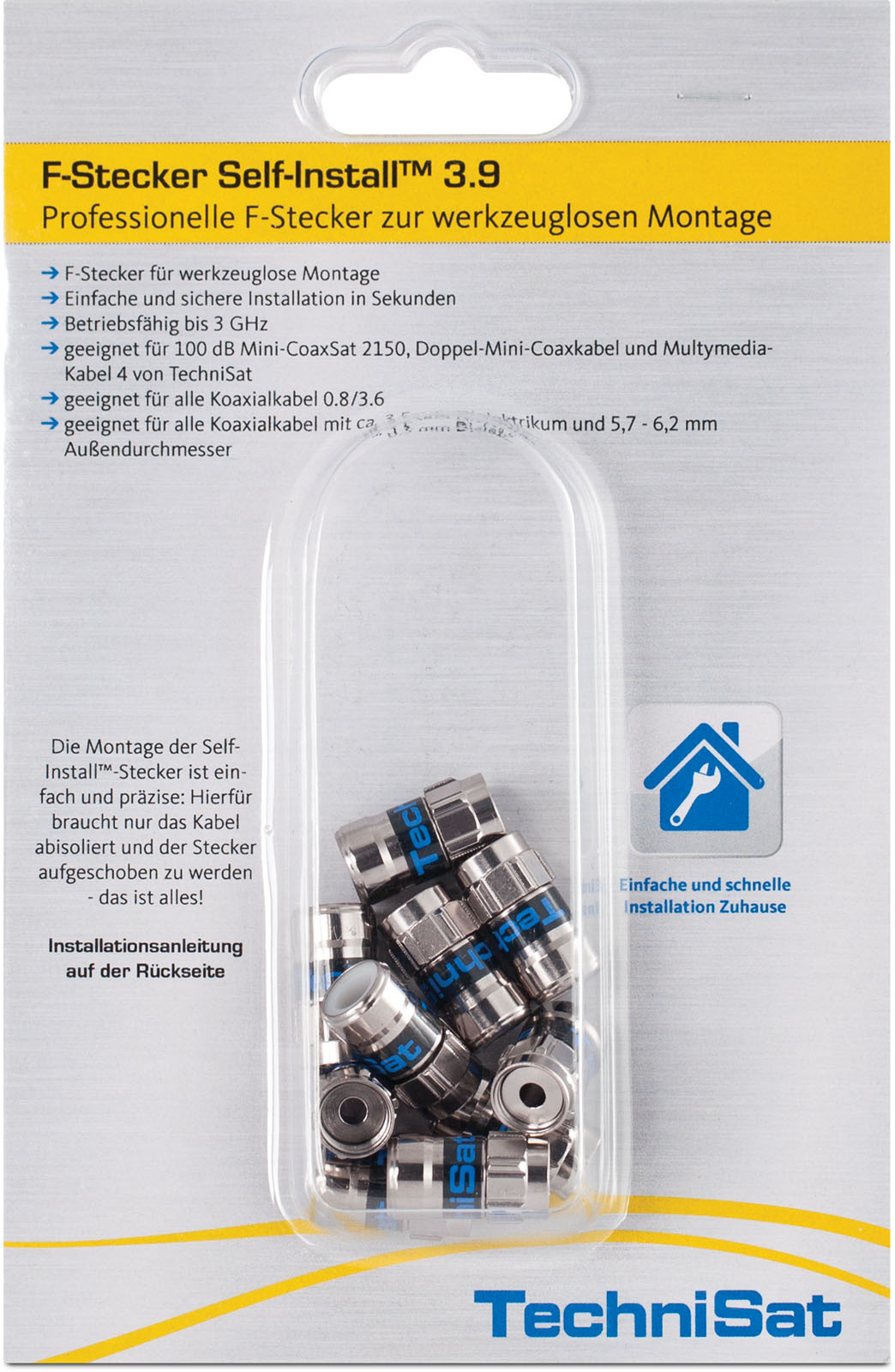 F plug Self-Install™ pack 3.9