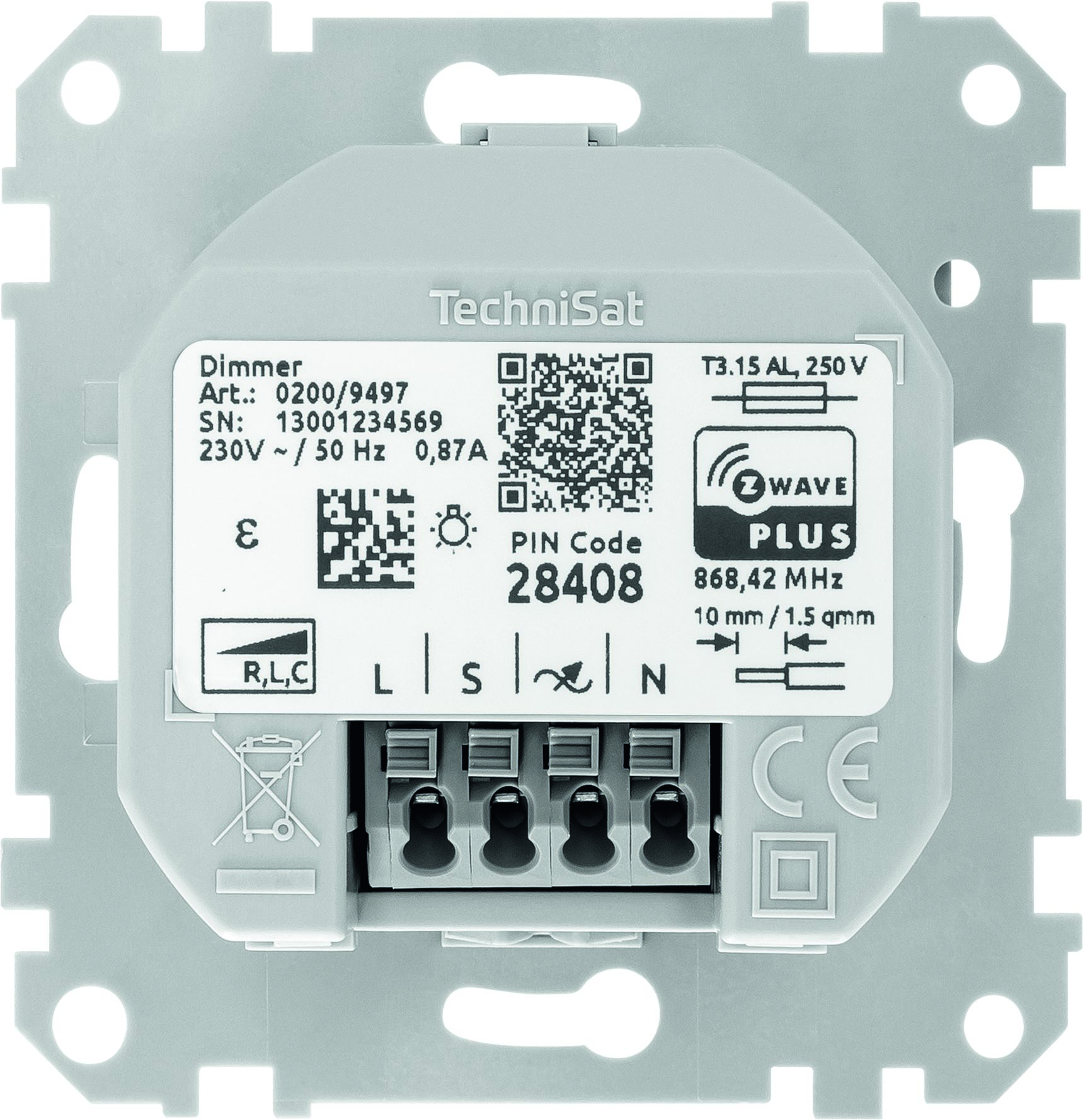 Dimmer Merten, System M
