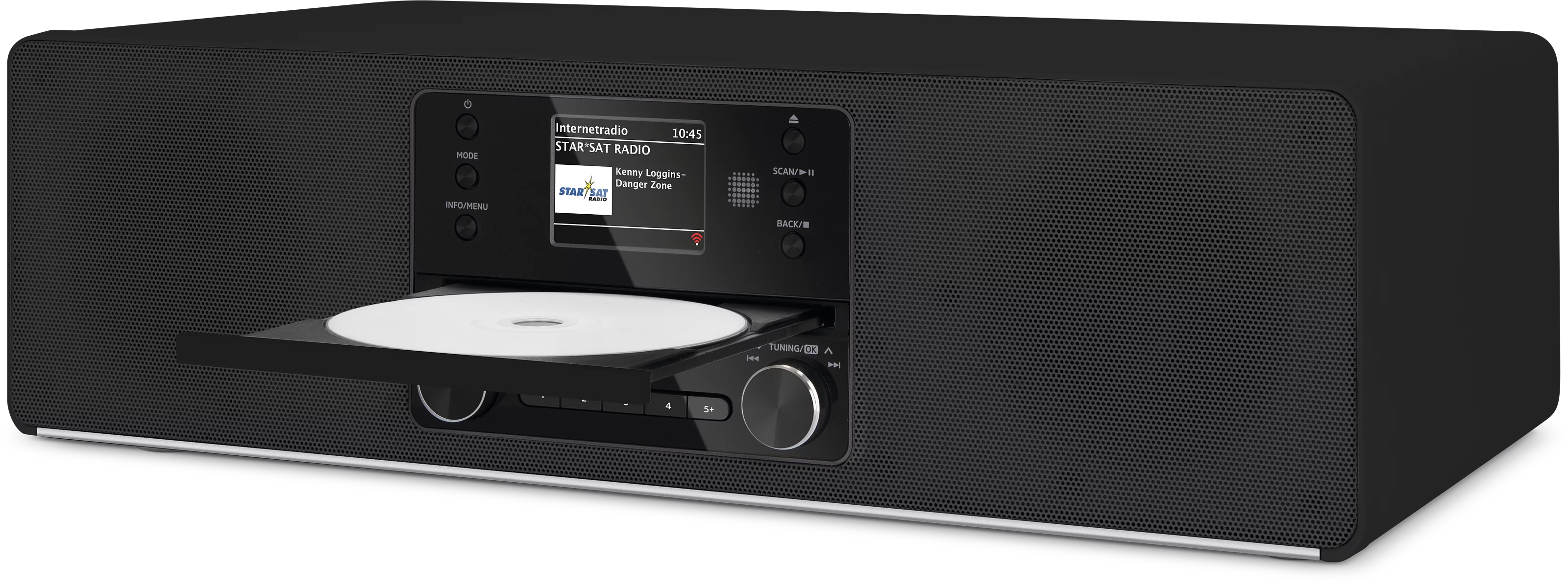 DIGITRADIO 380 CD IR Schräg, Links