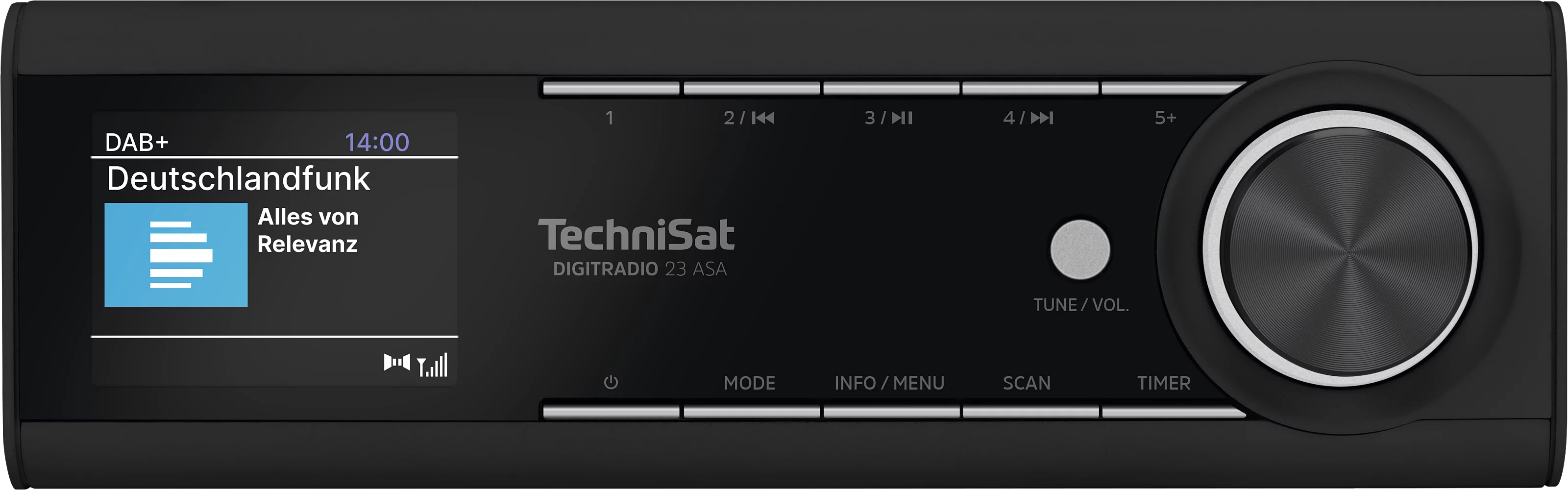 DIGITRADIO 23 ASA Frontal, Oben