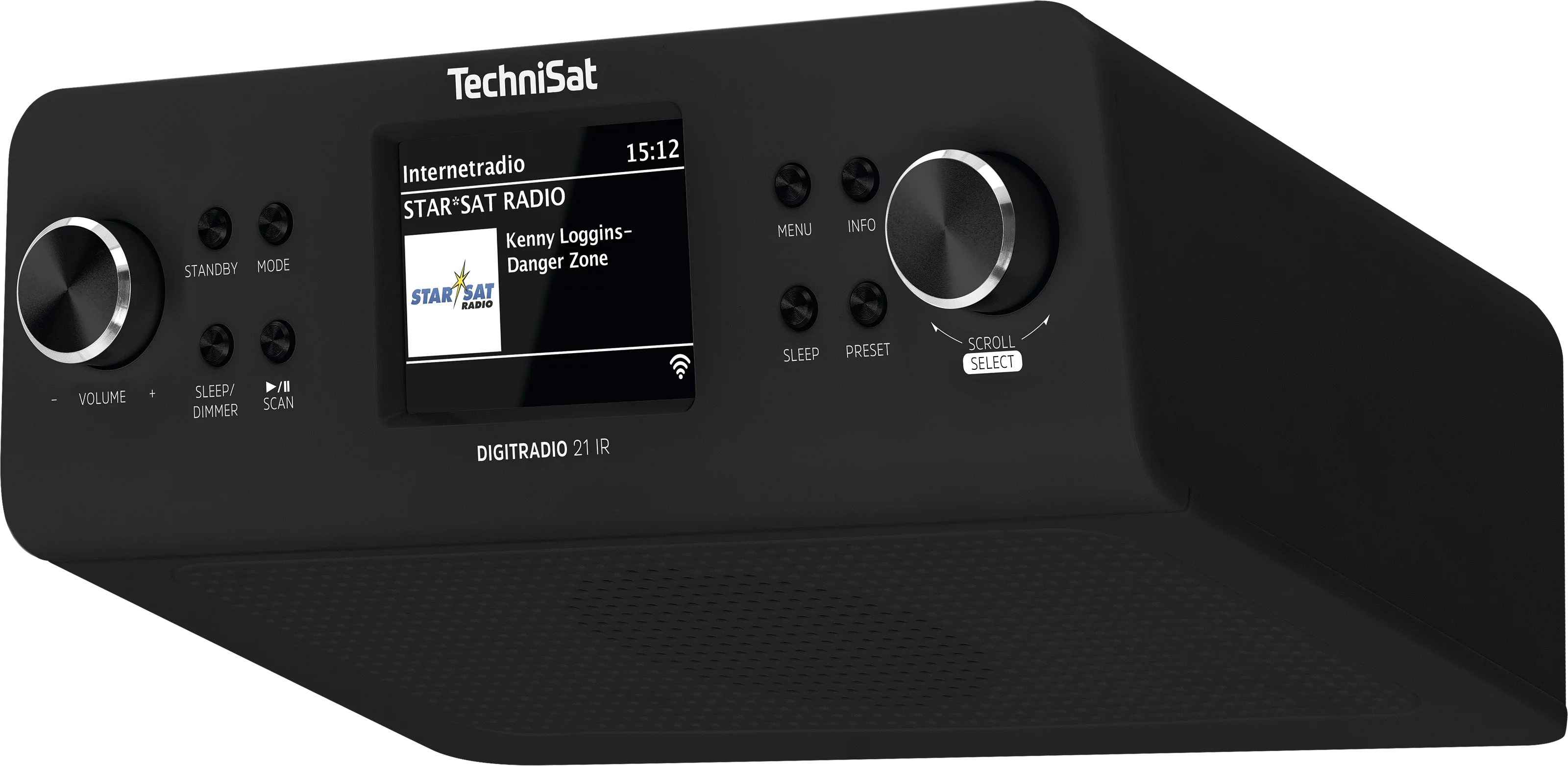 DIGITRADIO 21 IR Schräg, Unten