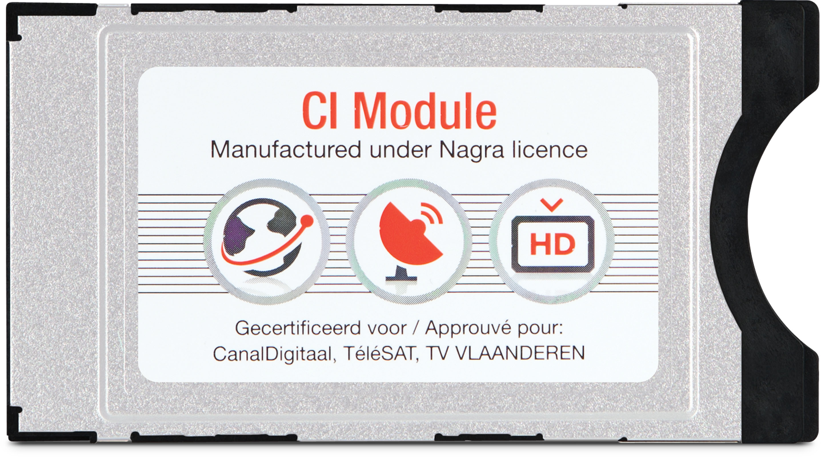 Nagra CI-Modul BeNeLux Frontal, Front