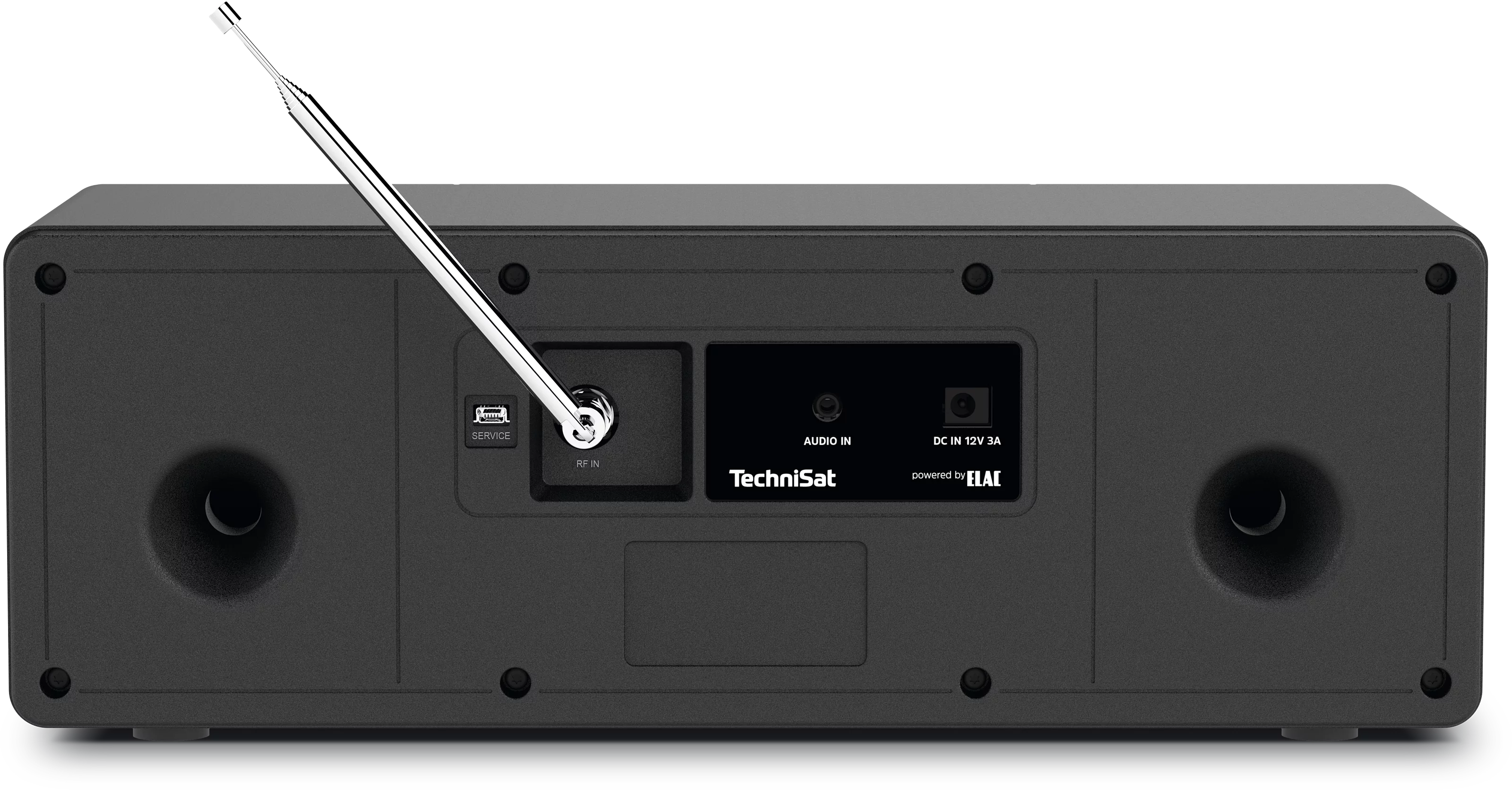 DIGITRADIO 3 ASA Frontal, Rück