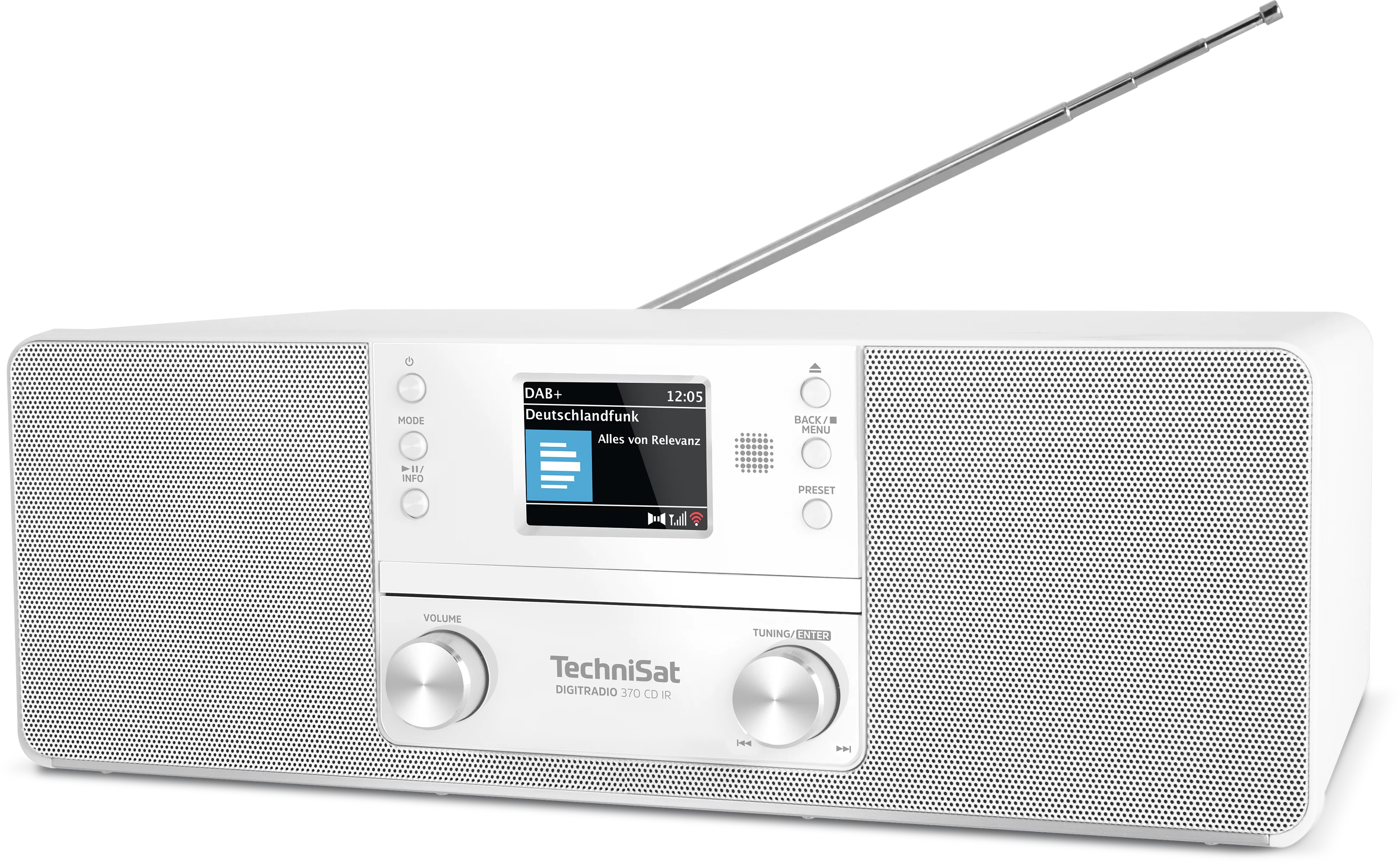 DIGITRADIO 370 CD IR Schräg, Links