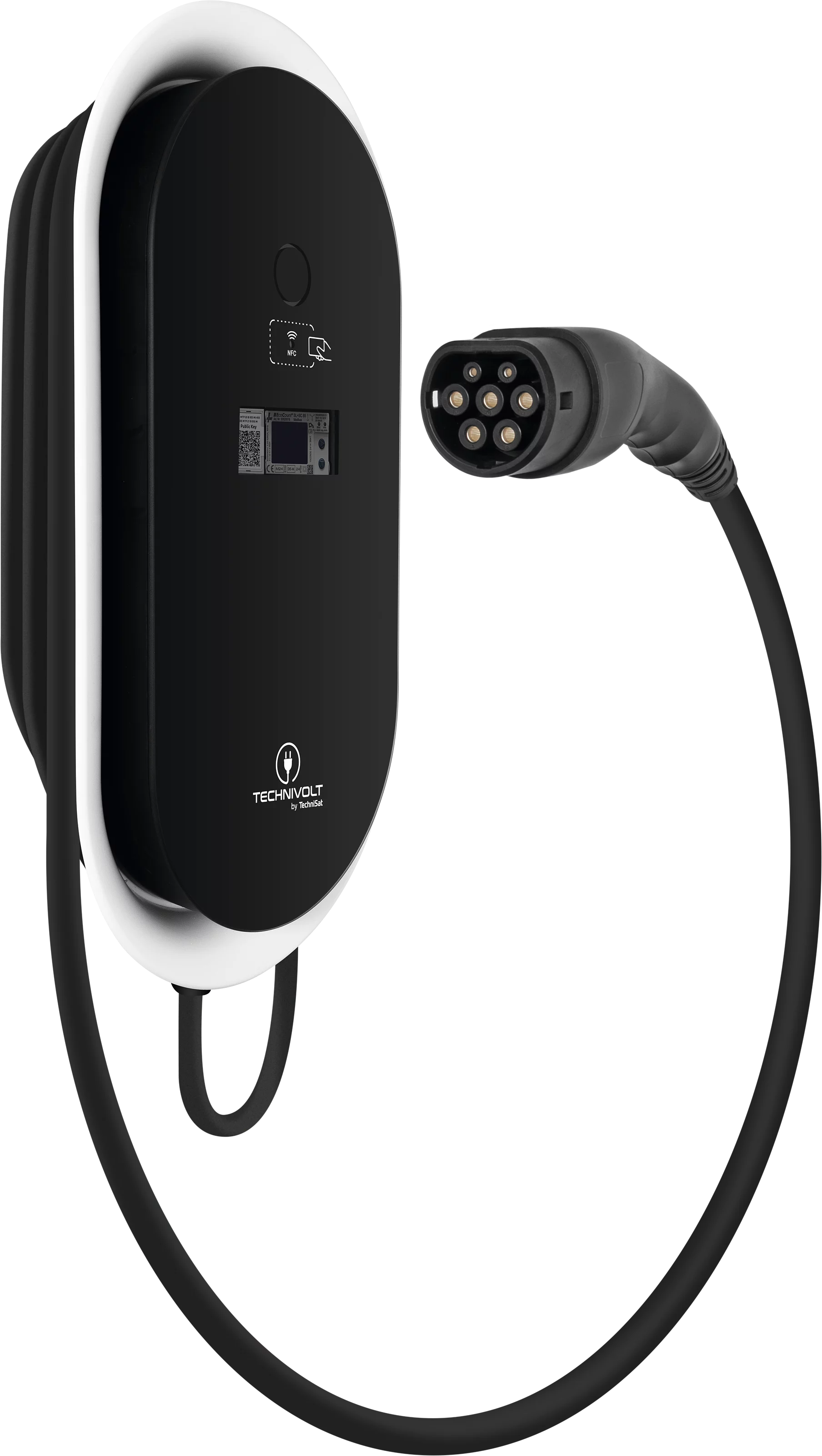 TECHNIVOLT 2200 SMART PRO, 7,5 m Ladekabel Schräg, Rechts