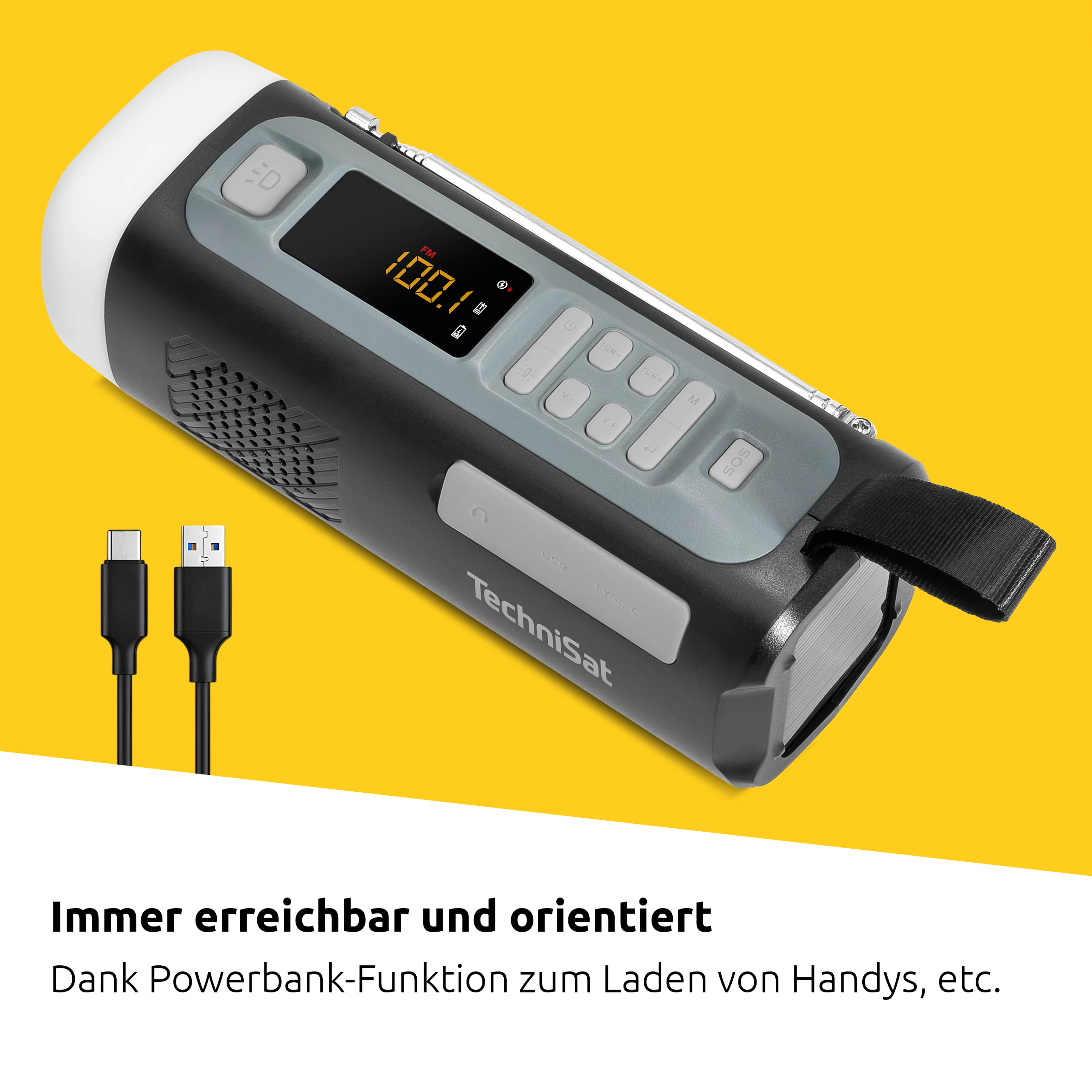 VIOLA Kurbelradio (B-Ware)