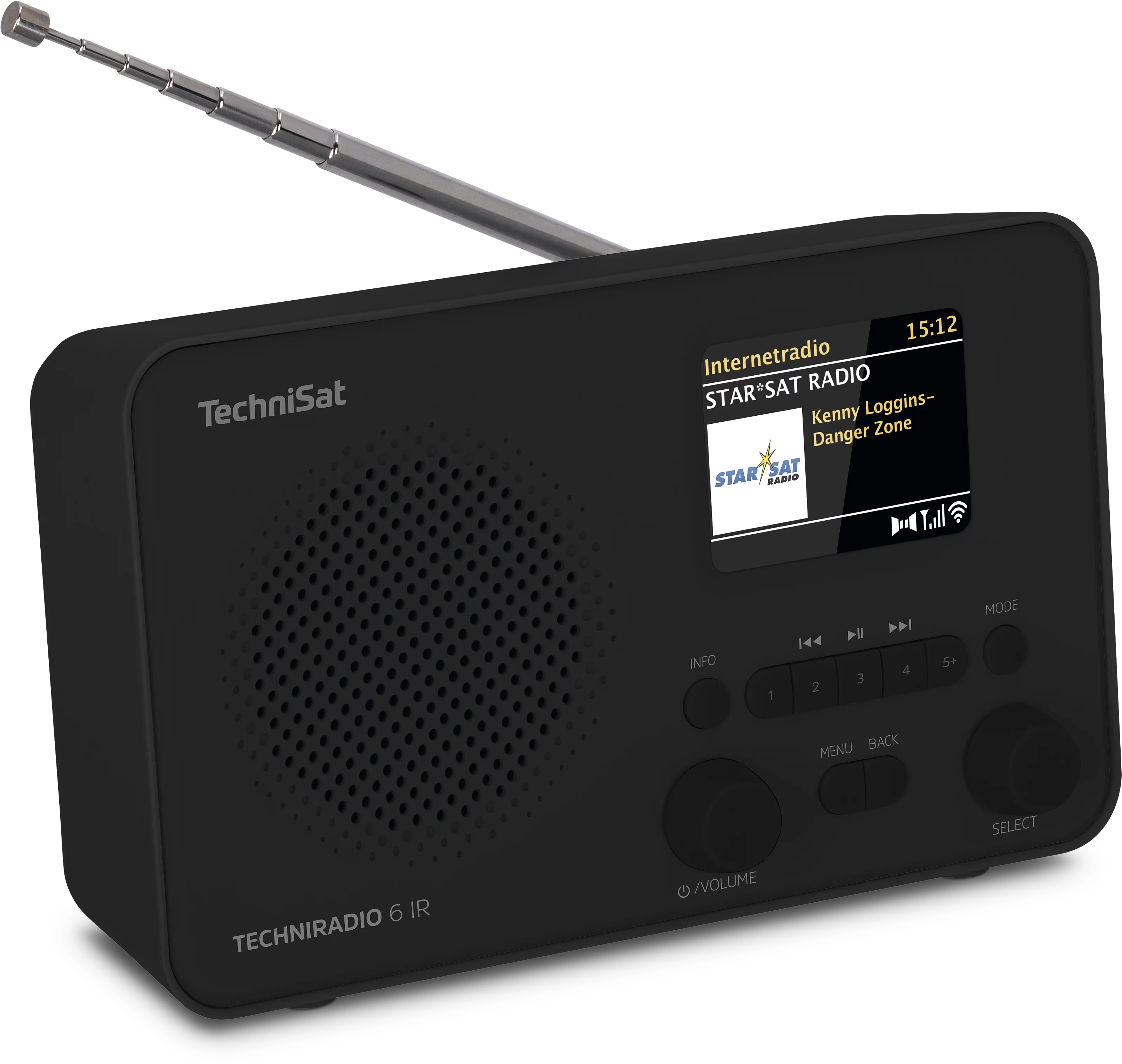 TECHNIRADIO 6 IR Schräg, Rechts