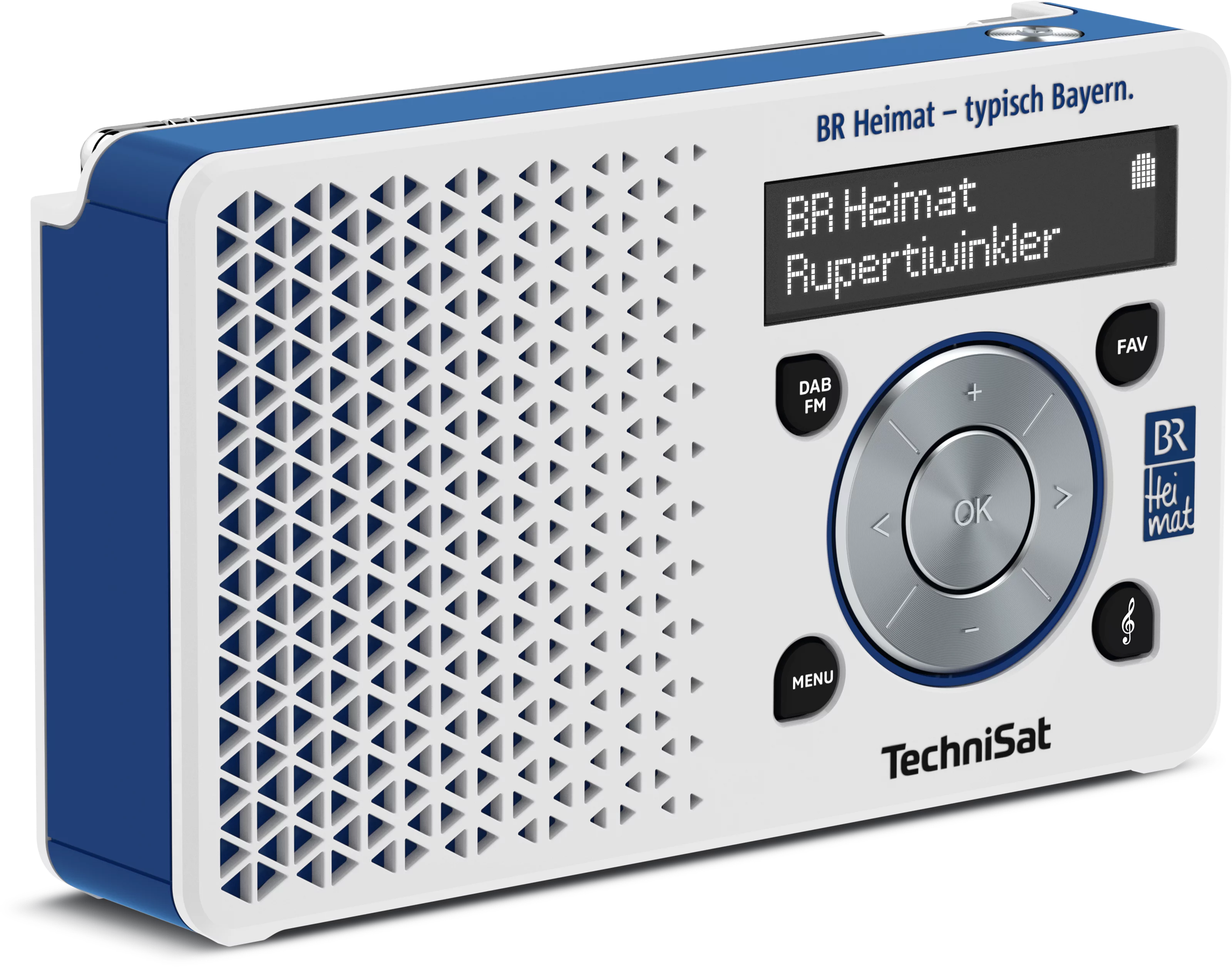 DIGITRADIO 1 BR Heimat Edition Schräg, Rechts