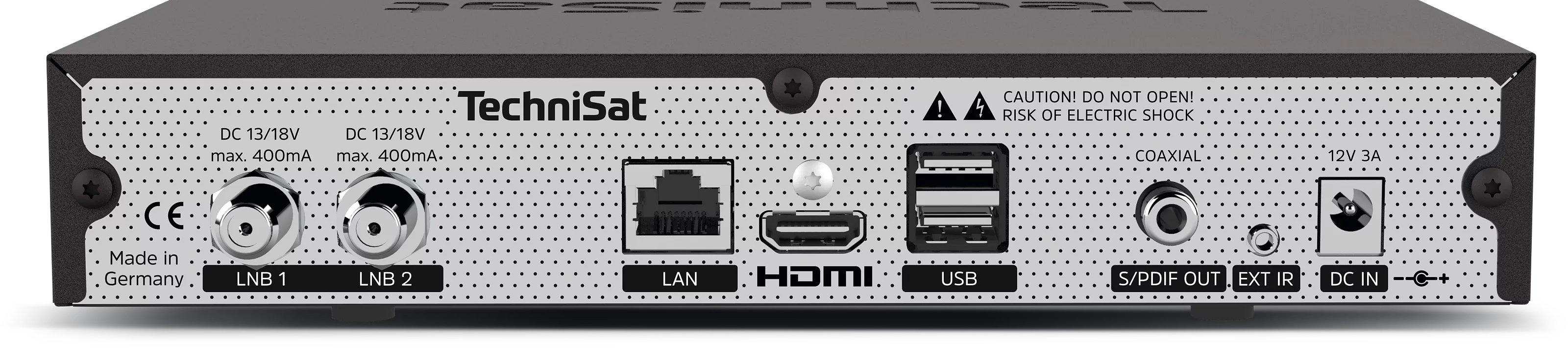TECHNIBOX HD S3 Frontal, Rück