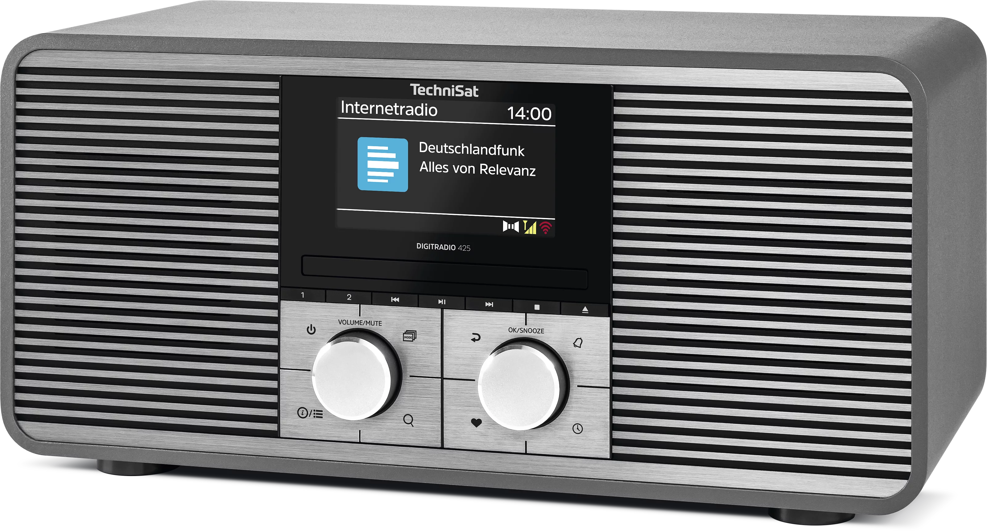 DIGITRADIO 425, anthracite Schräg, Links DIGITRADIO 425, anthracite Schräg, Links