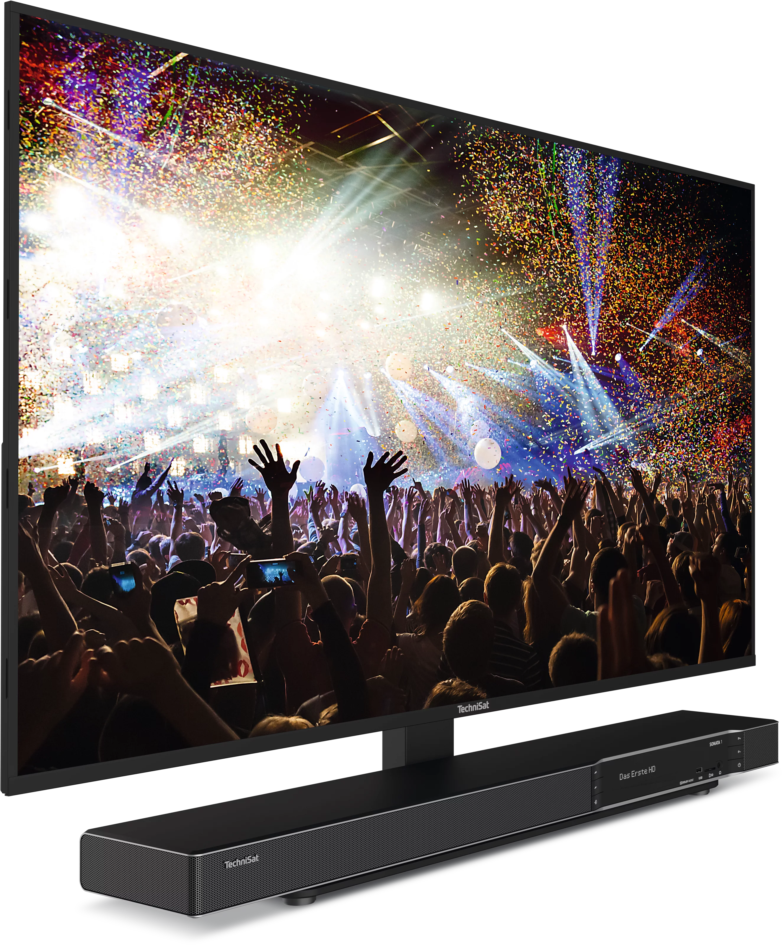 TV Universal-Mittelstandfuss Schräg, Rechts