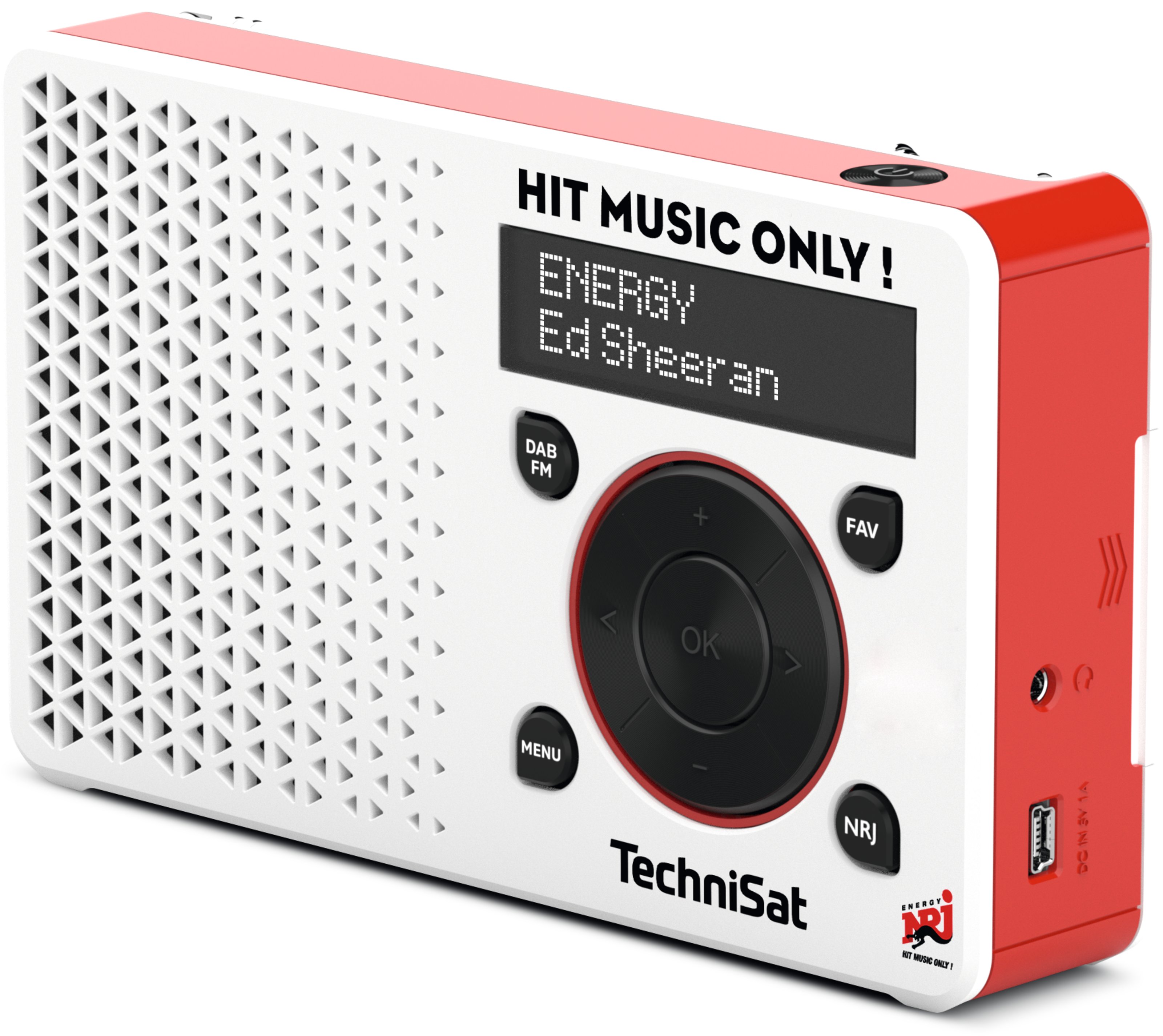DIGITRADIO 1 ENERGY Edition Schräg, Links