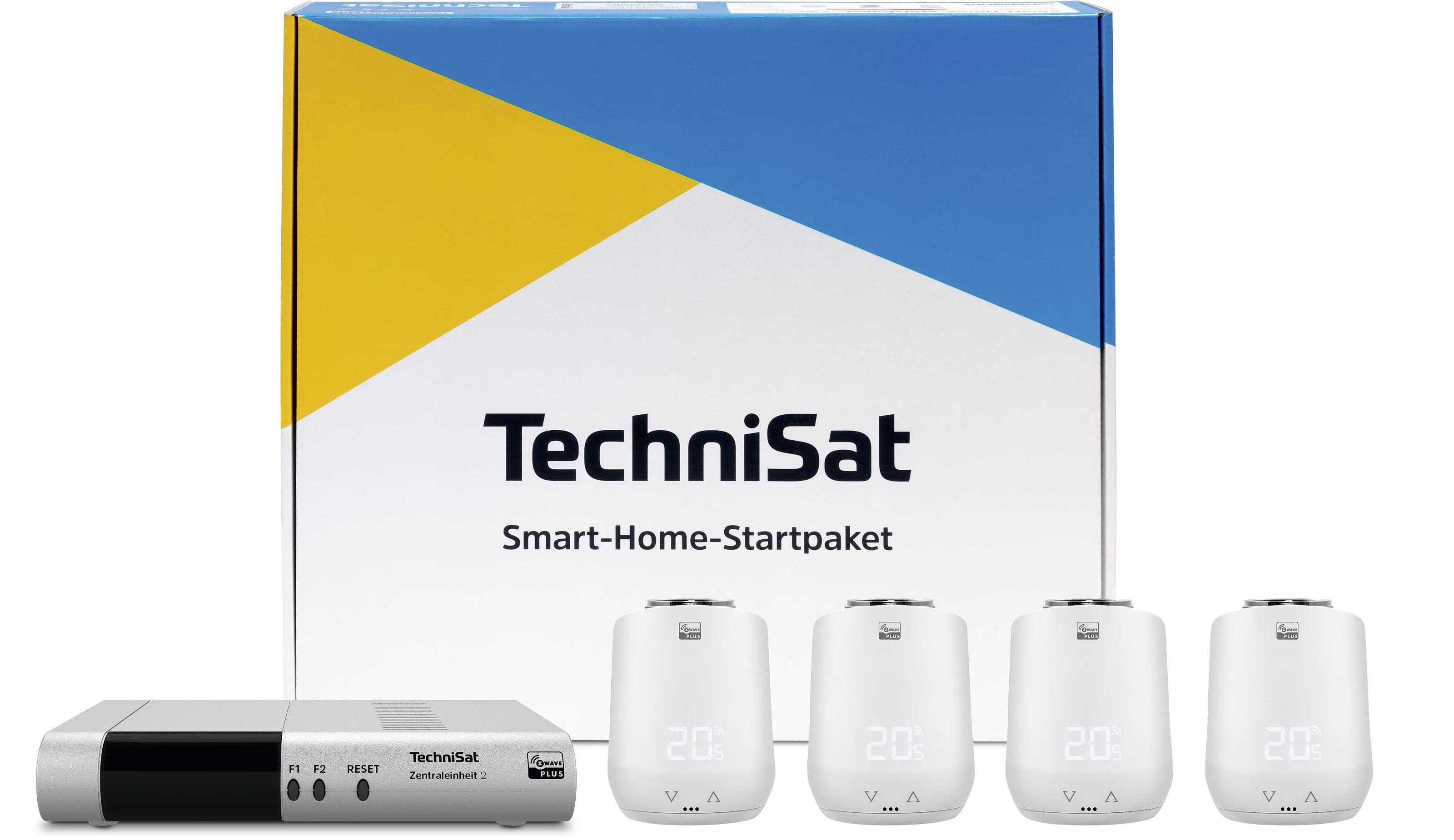 Smart-Home-Startpaket Heizung 2 Frontal, Front