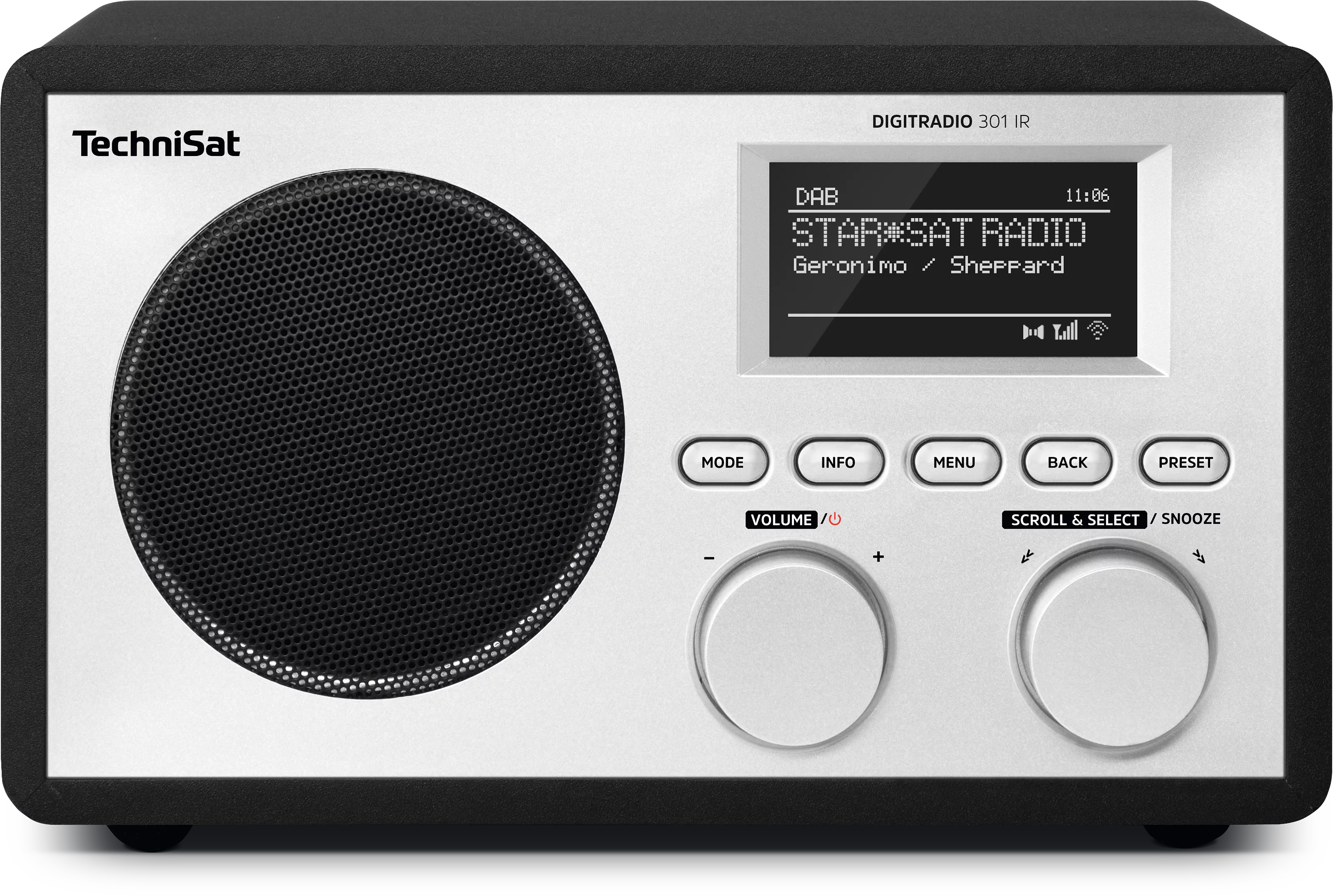 DIGITRADIO 301 IR Frontal, Front