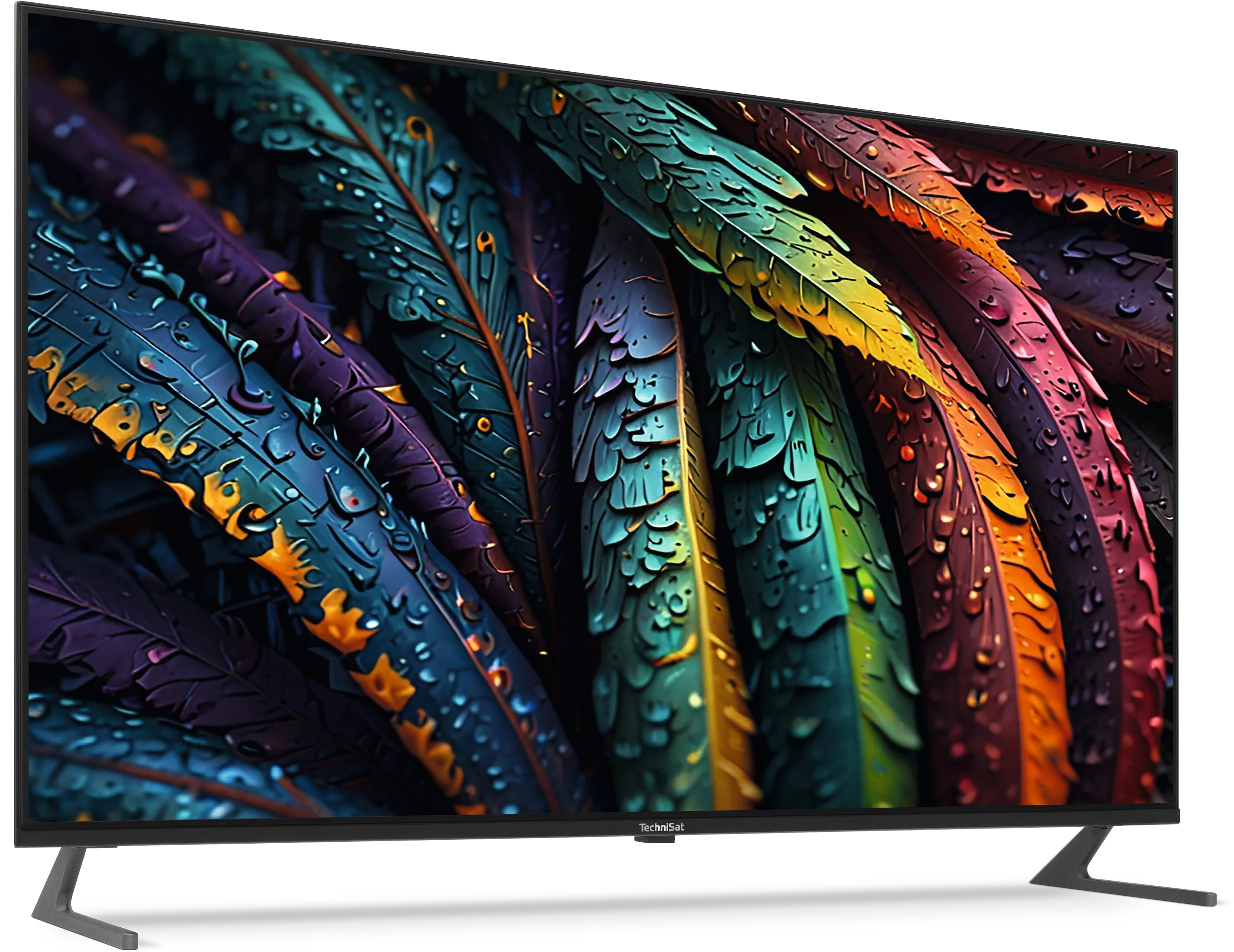 TV 55 UHD Szene, Schräg, Rechts