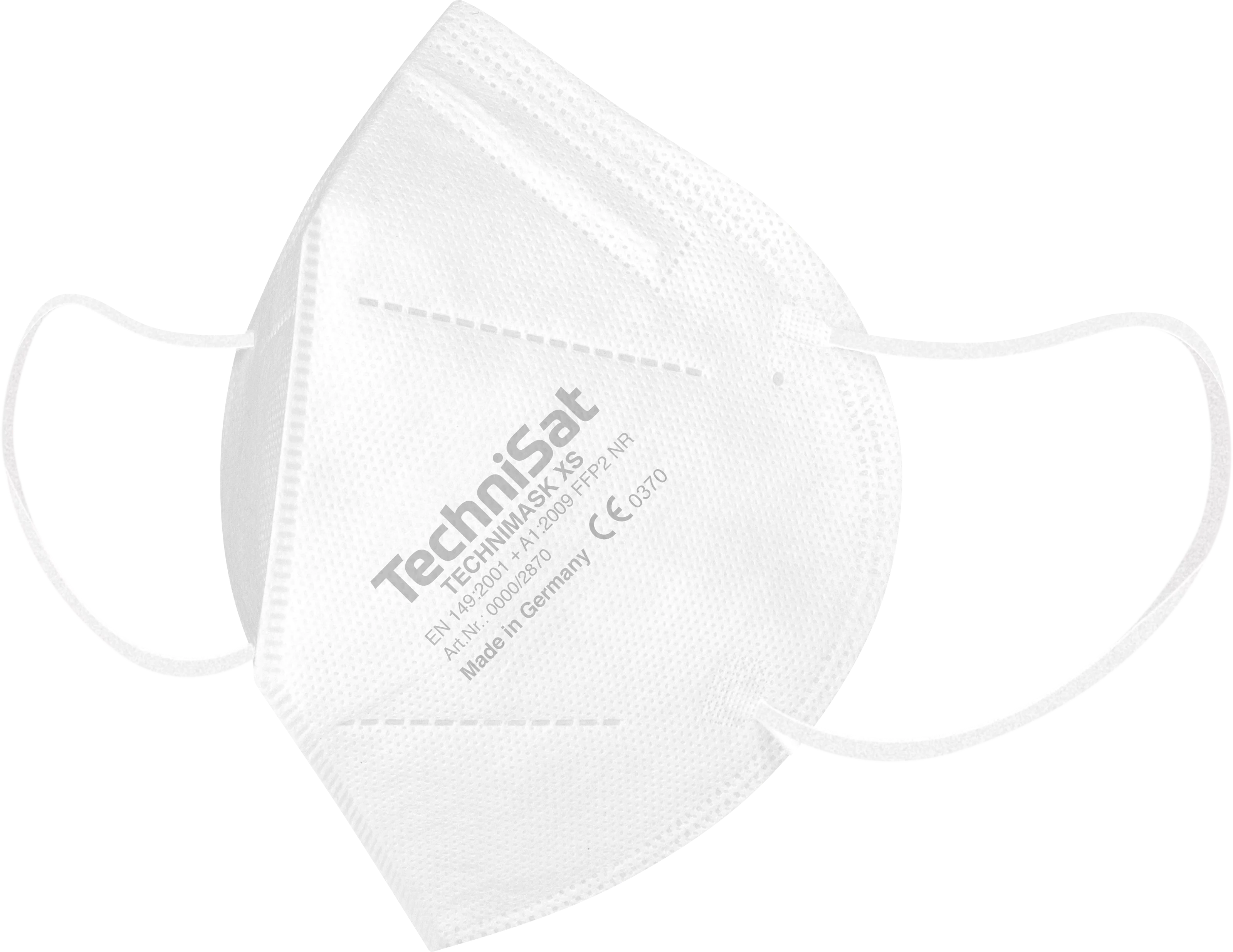 TECHNIMASK XS, 10 pieces (10x1 piece package) Schräg, Links
