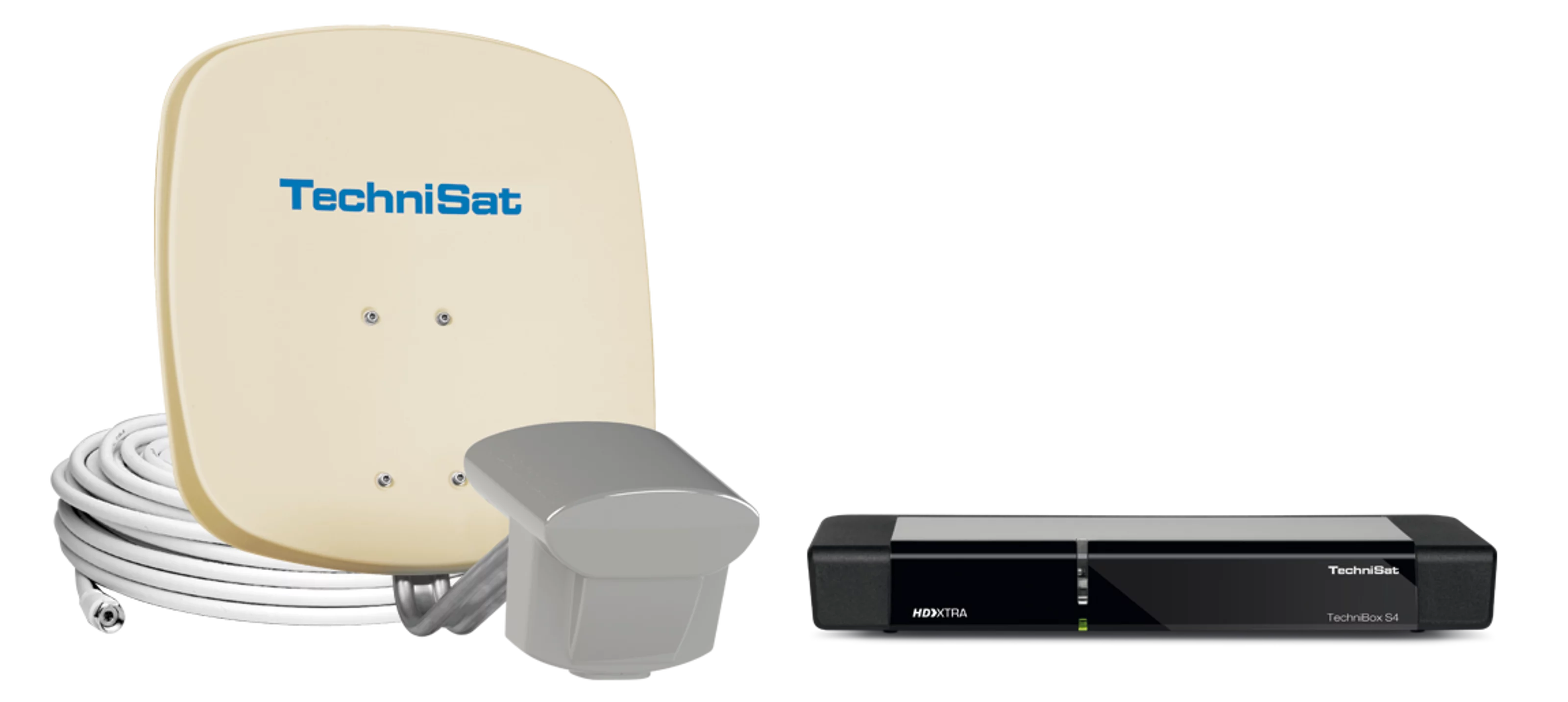 MULTYTENNE DUOSAT, Komplettpaket Frontal, Front