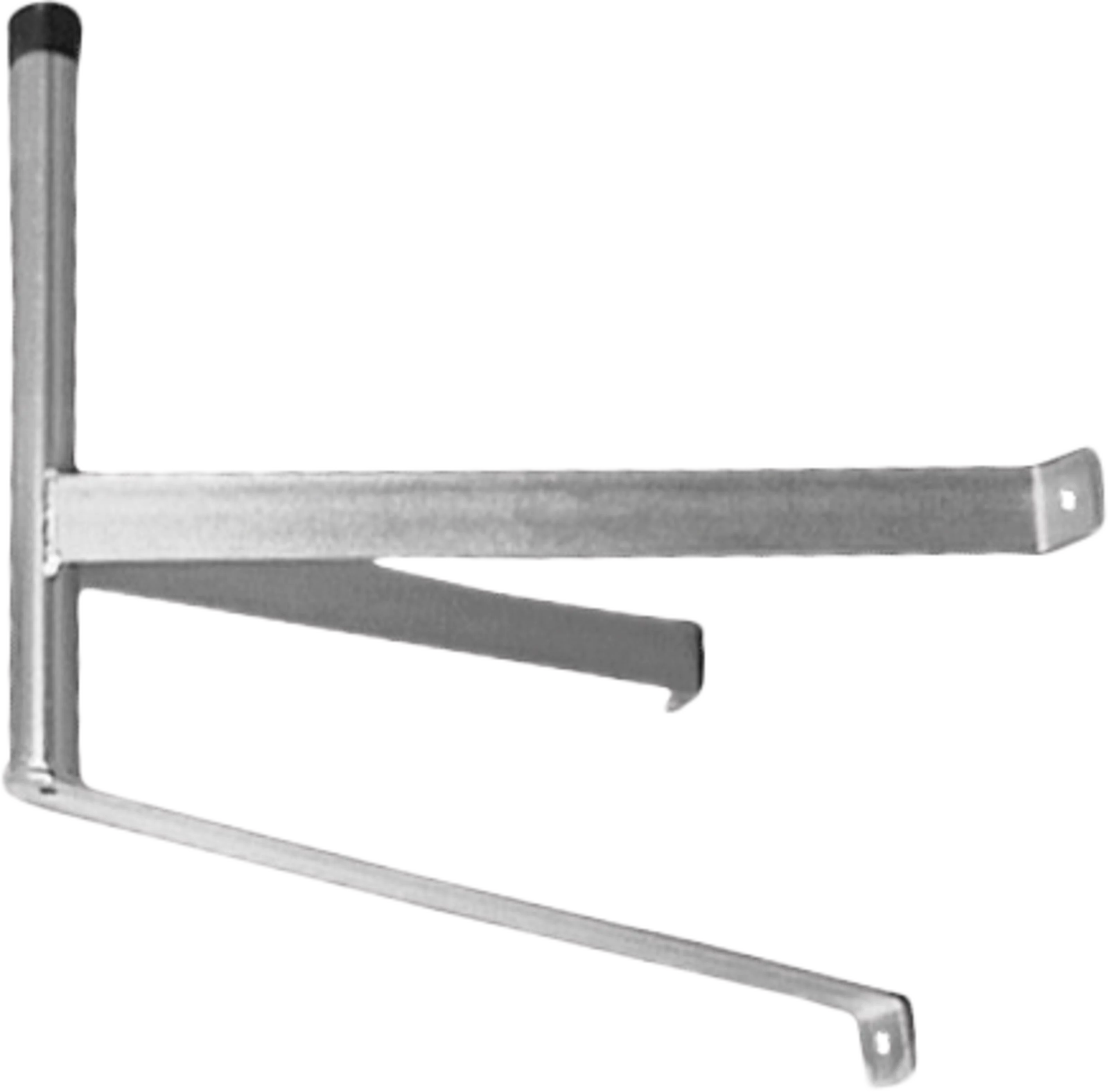 Wandhalterung 2", 35 cm Wandabstand Frontal, Front