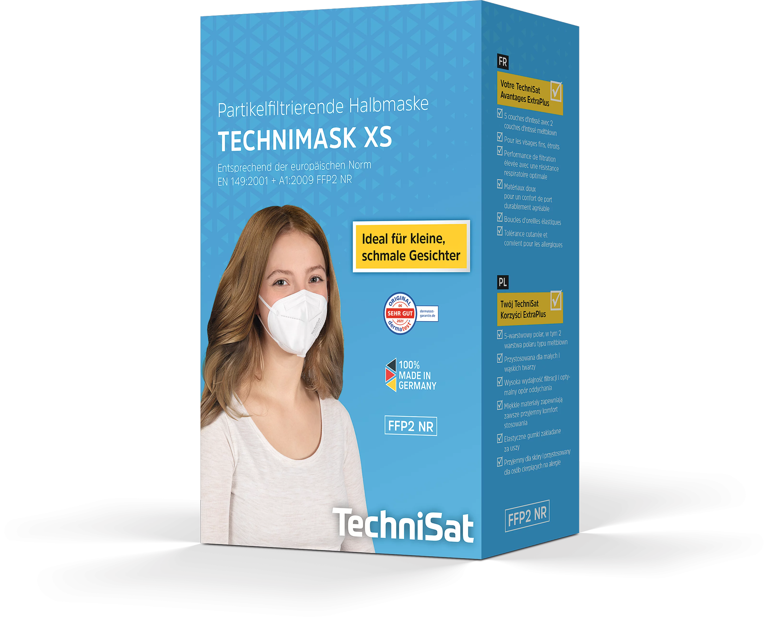TECHNIMASK XS, 10 pieces (10x1 piece package) MVerpackung