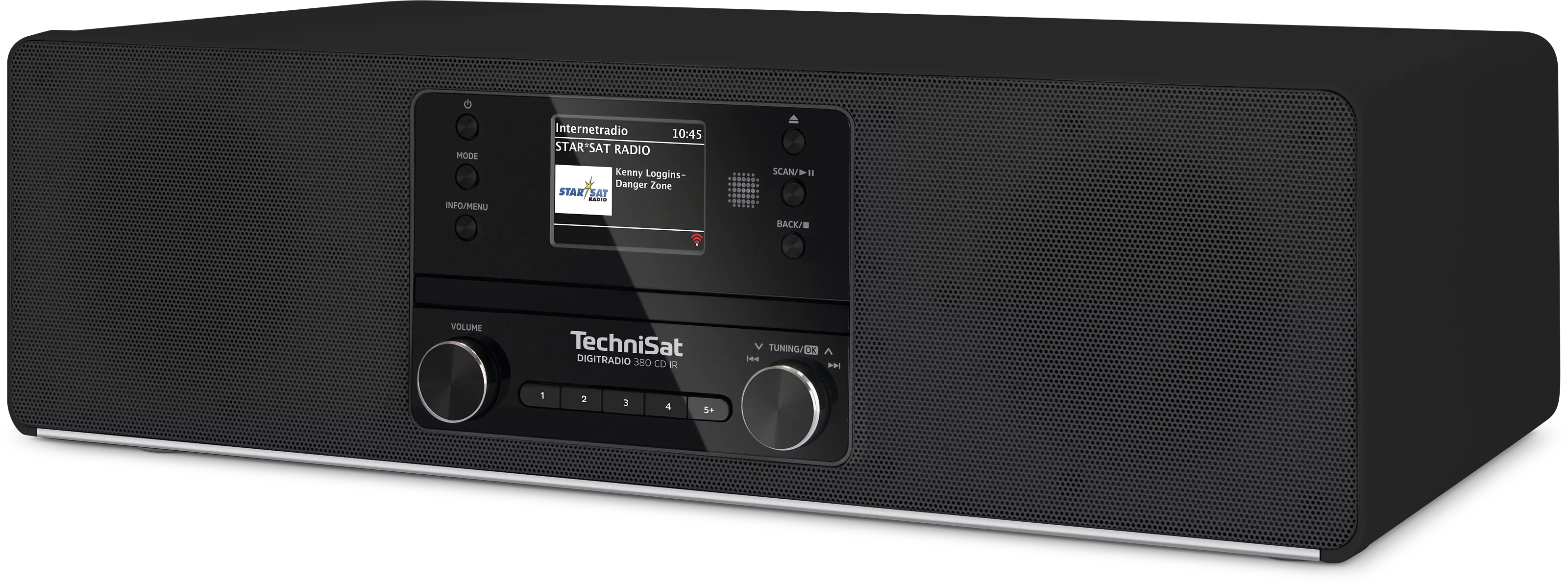 DIGITRADIO 380 CD IR Schräg, Links