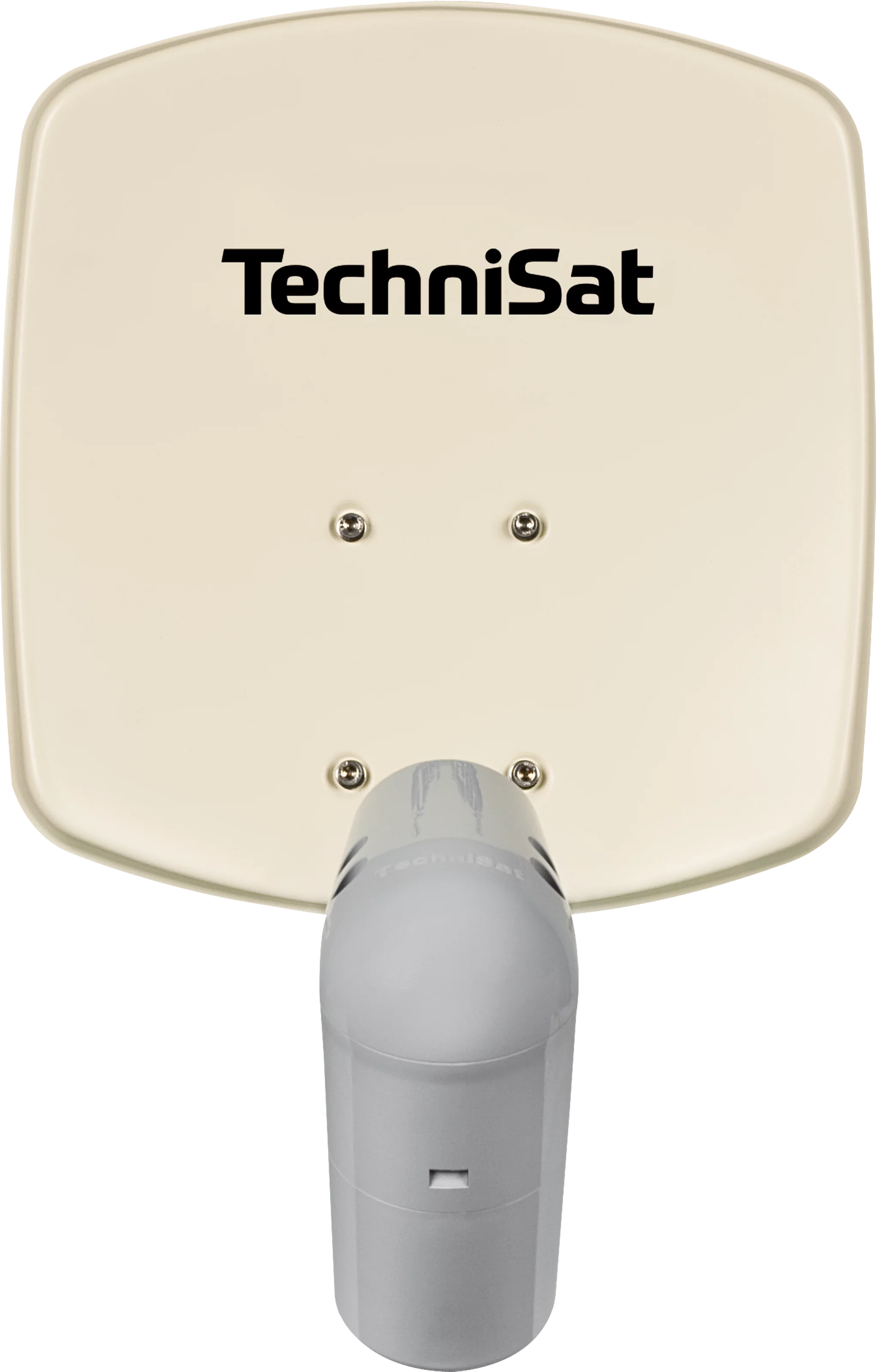 SATMAN 33 avec fixation  AZ/EL et Twin-LNB Frontal, Front
