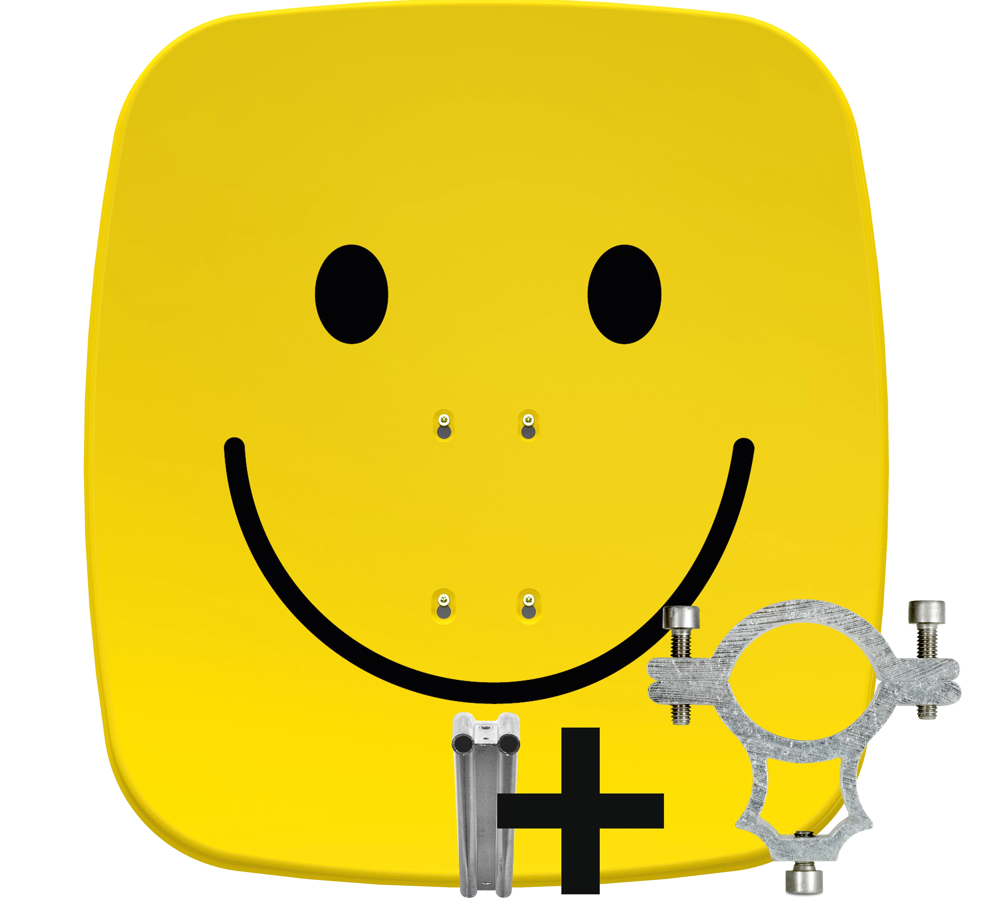 SATMAN 65 PLUS, mit 40 mm Halteschelle Frontal, Front