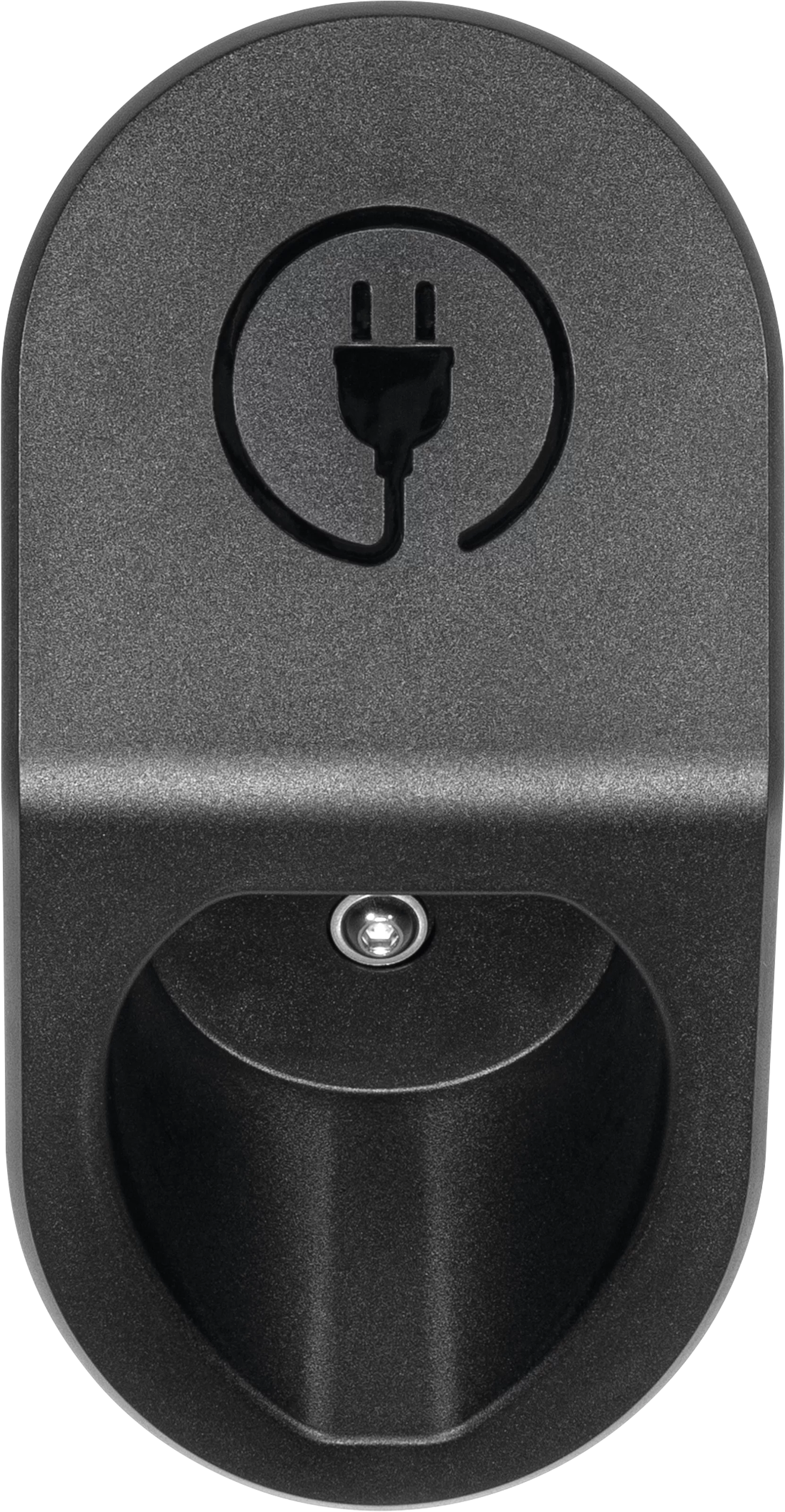 Plug and cable holder Type 2 Frontal, Front