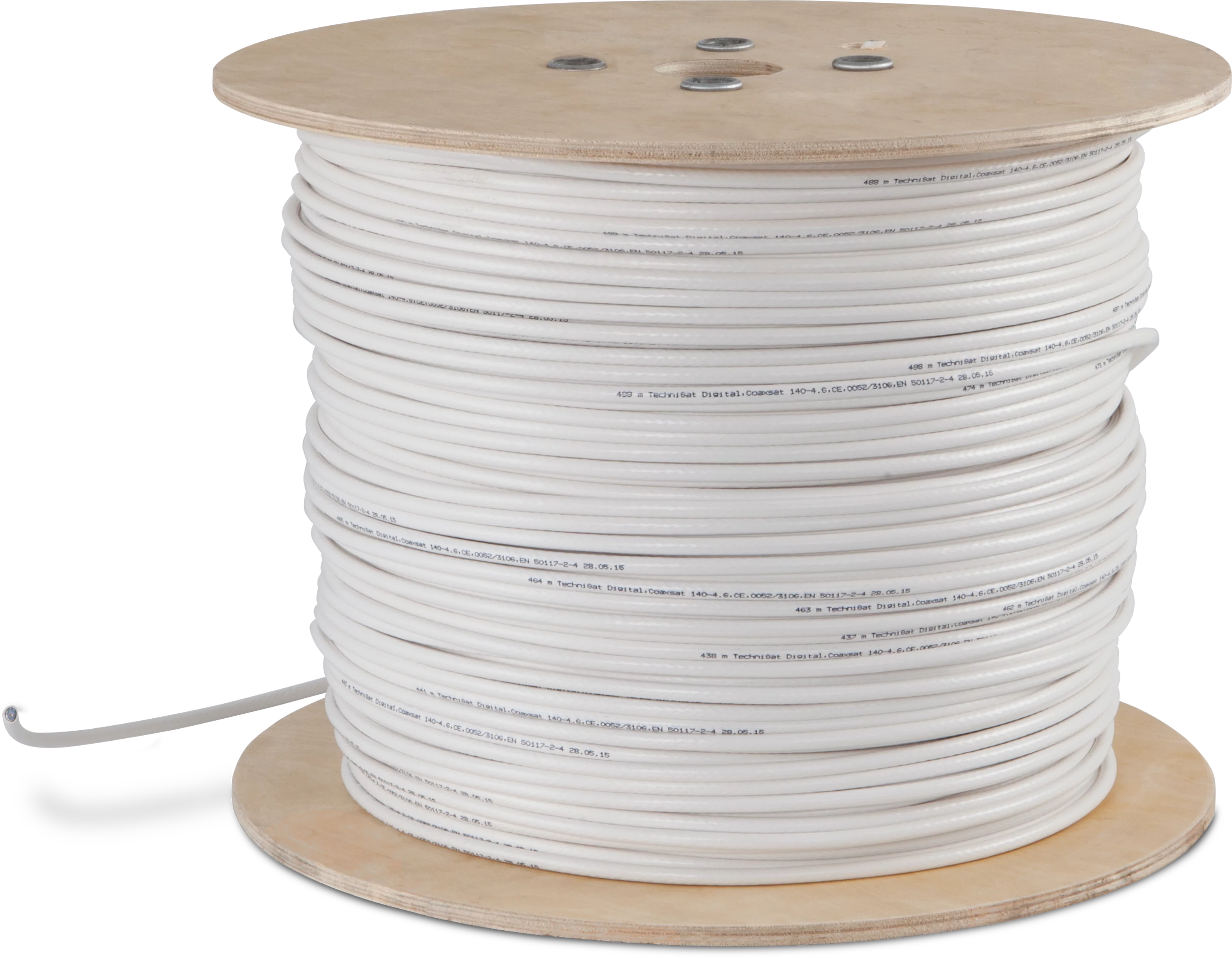 COAXSAT 120-4.6, 500-m-Trommel Frontal, Front