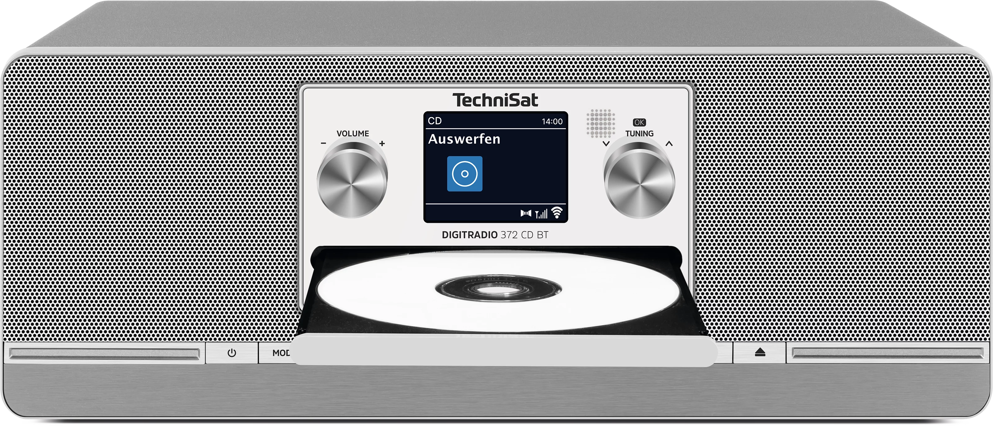 DIGITRADIO 372 CD BT, anthracite/silver Frontal, Front